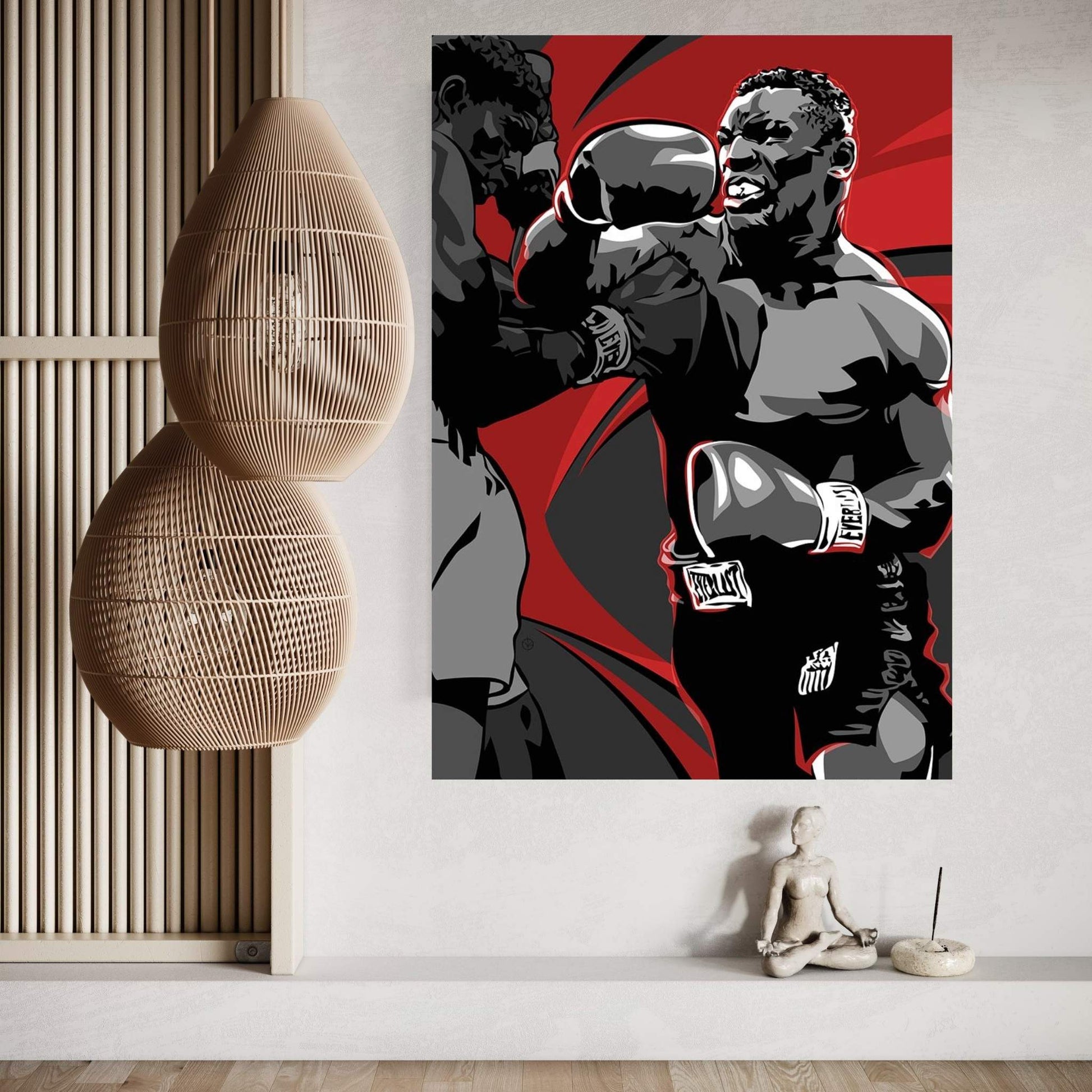 Mike Tyson Canvas Wall Art - Y Canvas