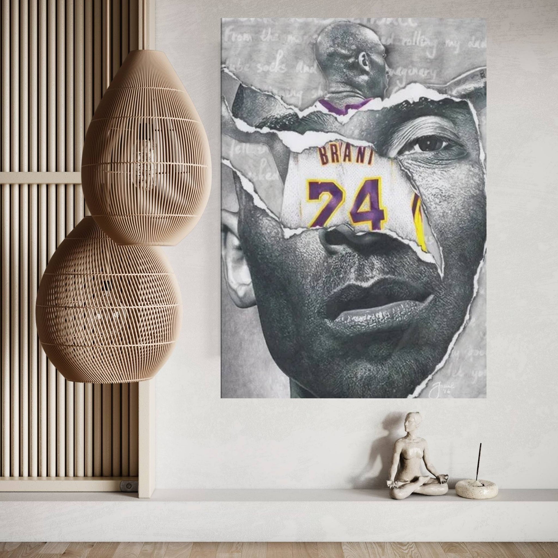 Dear, Basketball Canvas Wall Art - Y Canvas