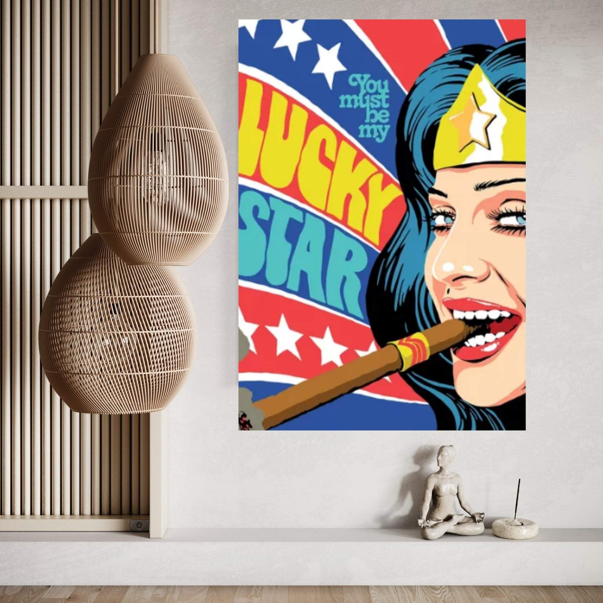 The Star Canvas Wall Art - Y Canvas