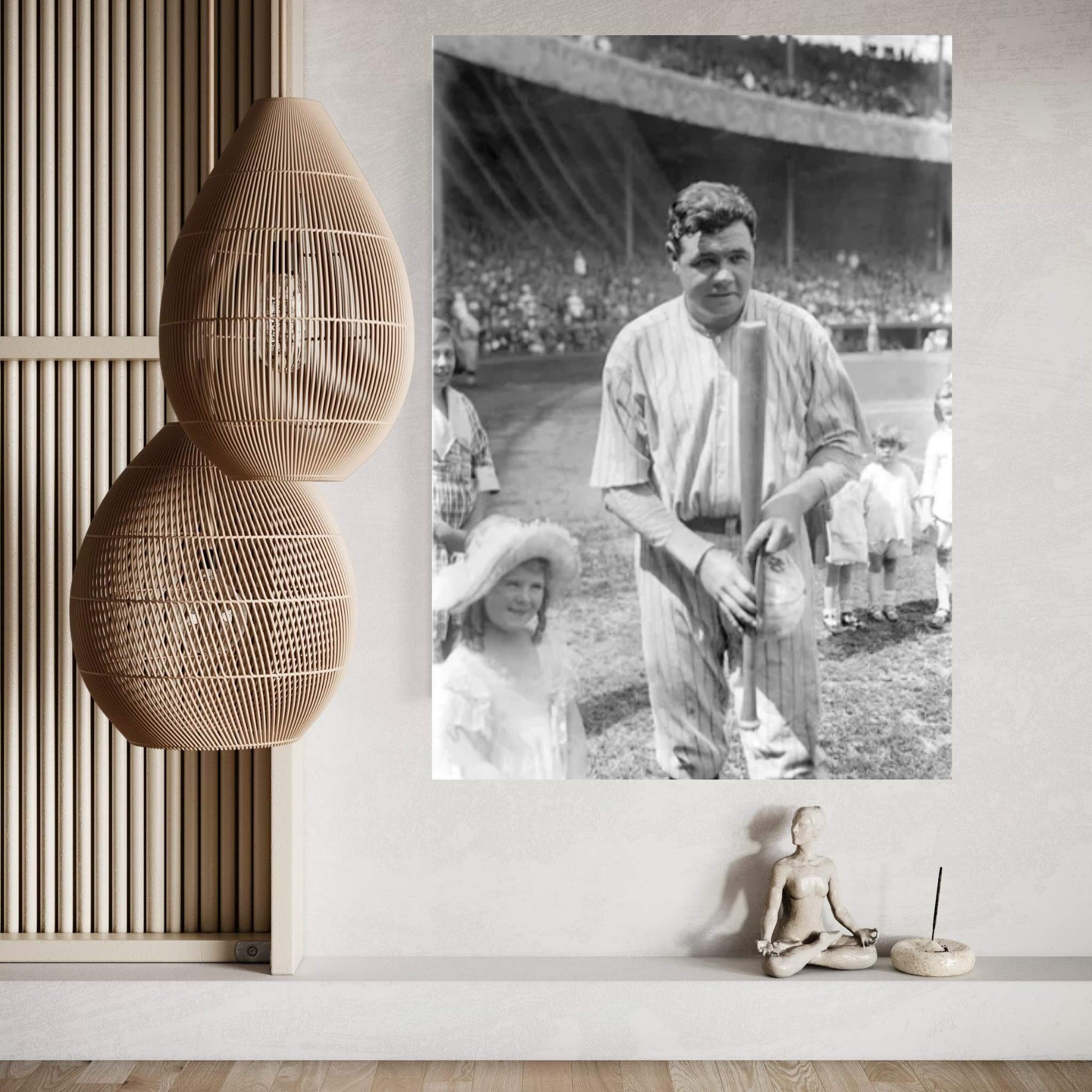 George H. Ruth Canvas Wall Art - Y Canvas