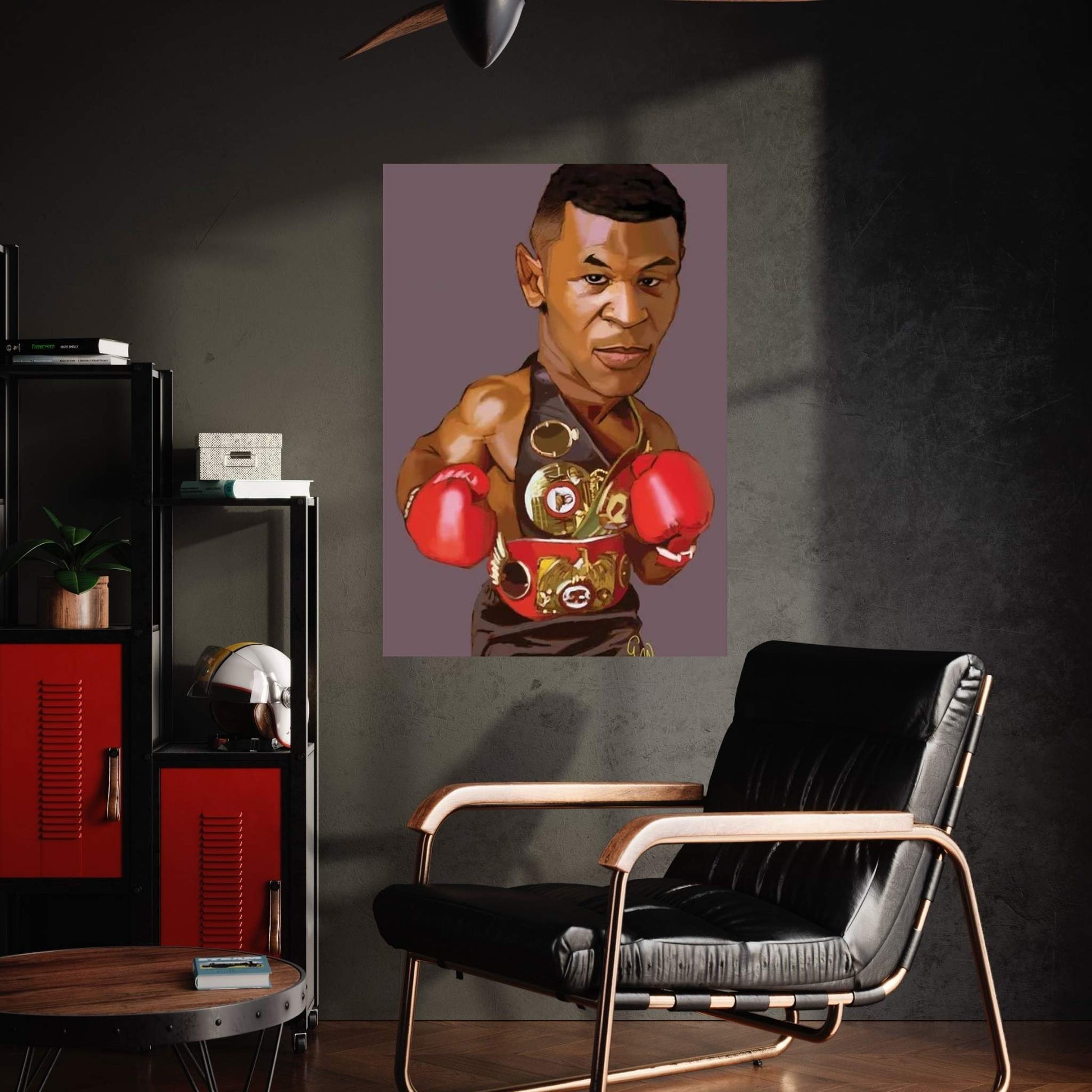 Iron Mike Canvas Wall Art - Y Canvas