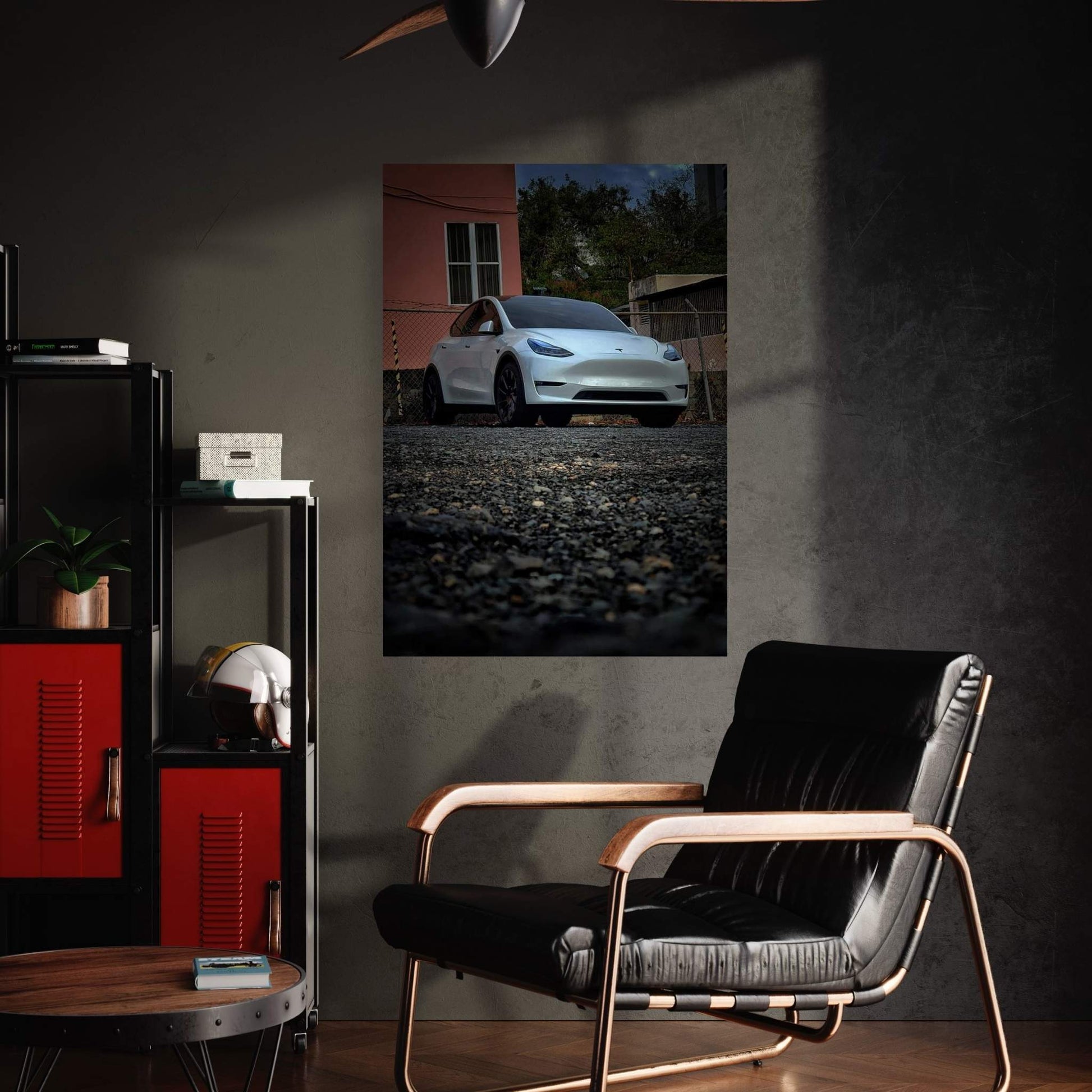 Tesla Canvas Wall Art - Y Canvas