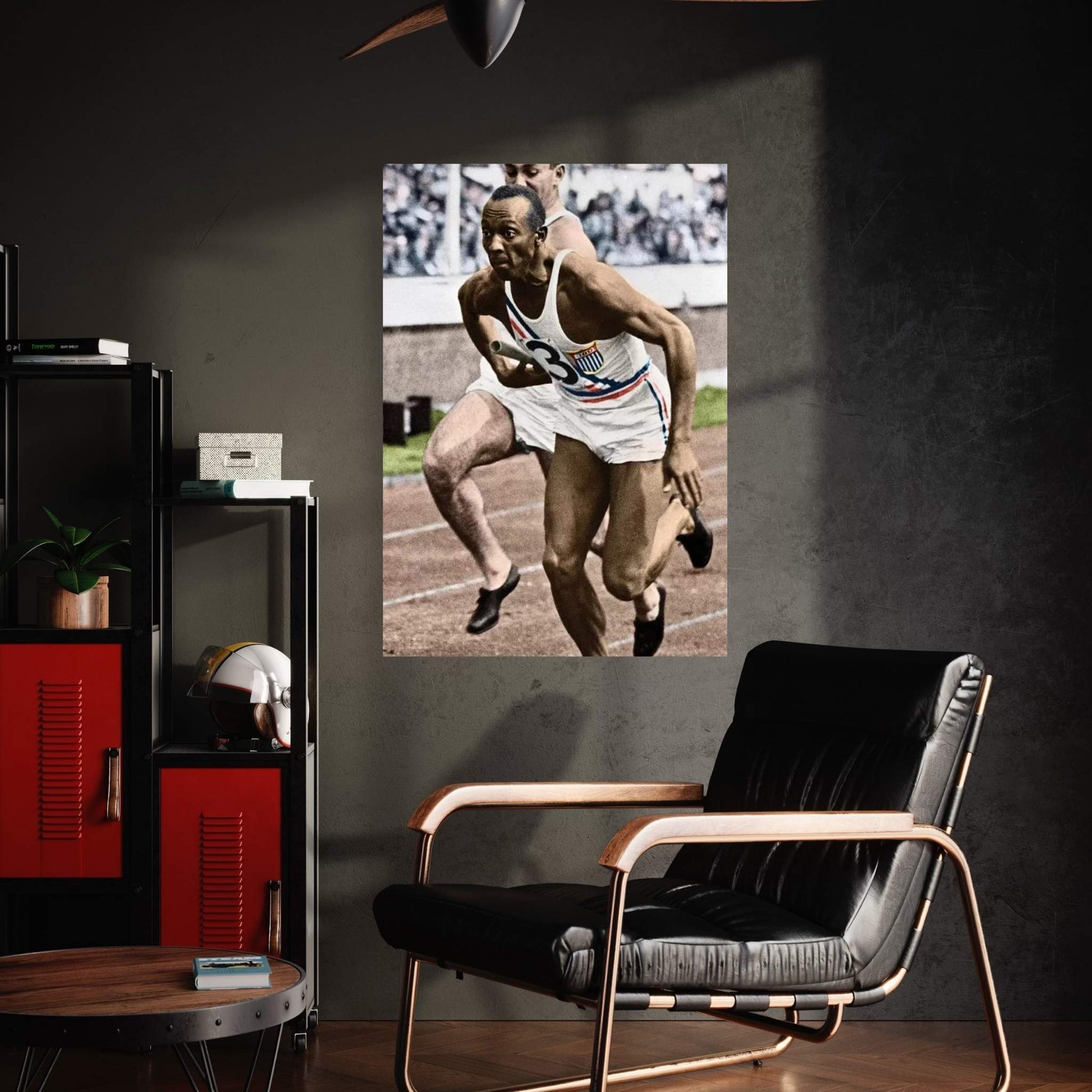 Jesse Owens (1913-1980) Canvas Wall Art - Y Canvas