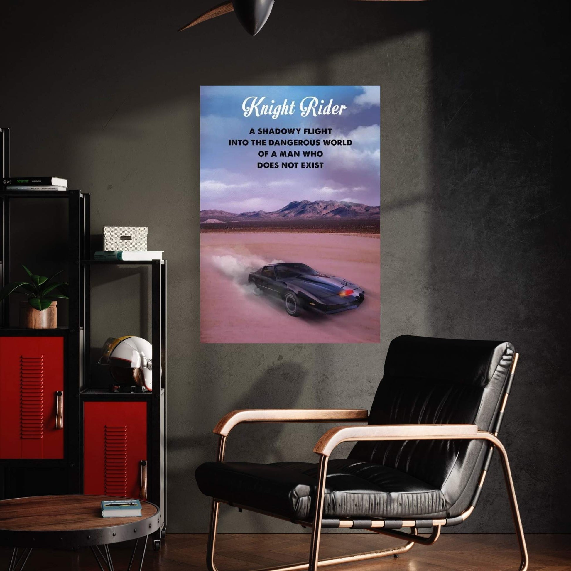 Knight Rider Travel Movie Art Canvas Wall Art - Y Canvas