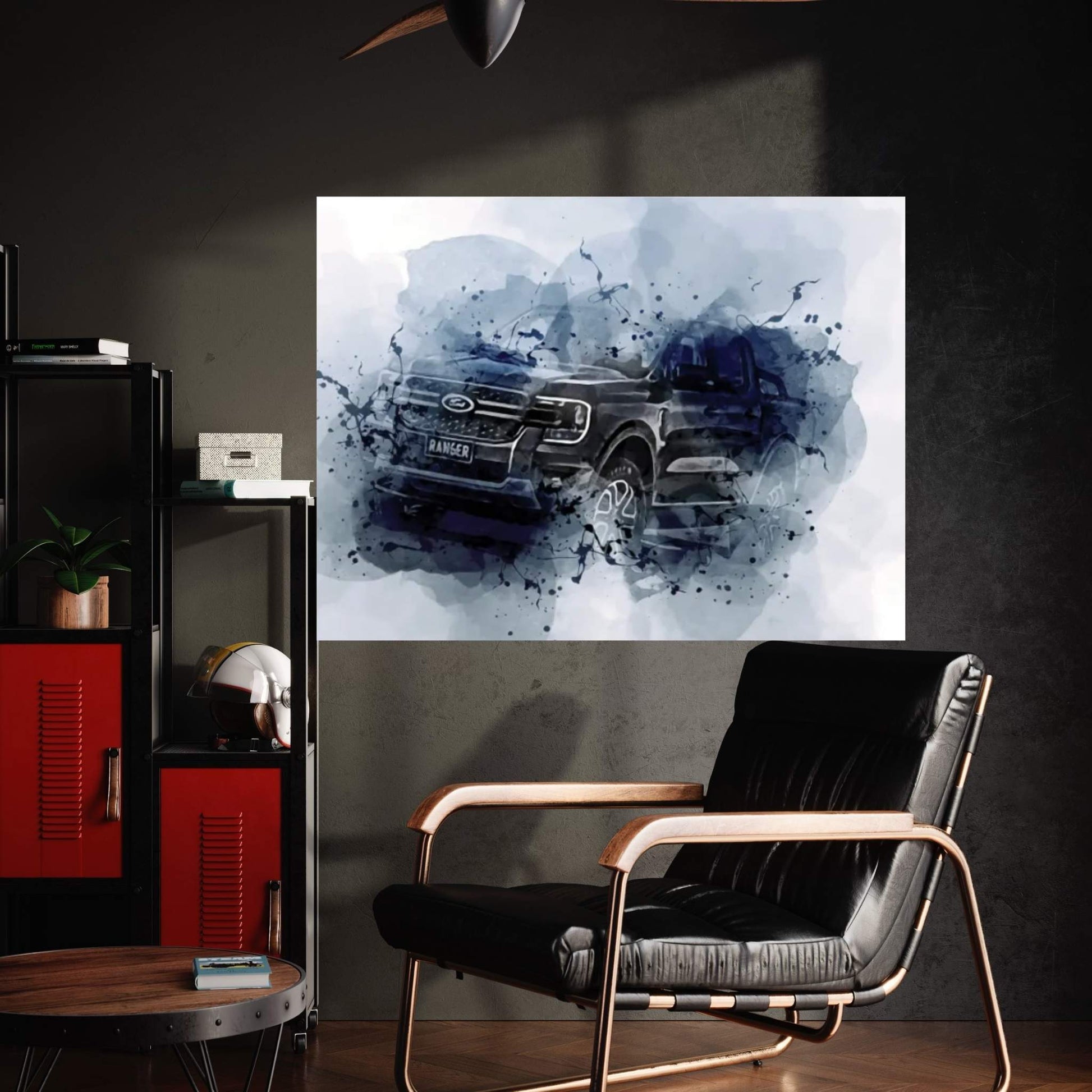 2023 Ford Ranger Sport Exterior Australian Version Canvas Wall Art - Y Canvas