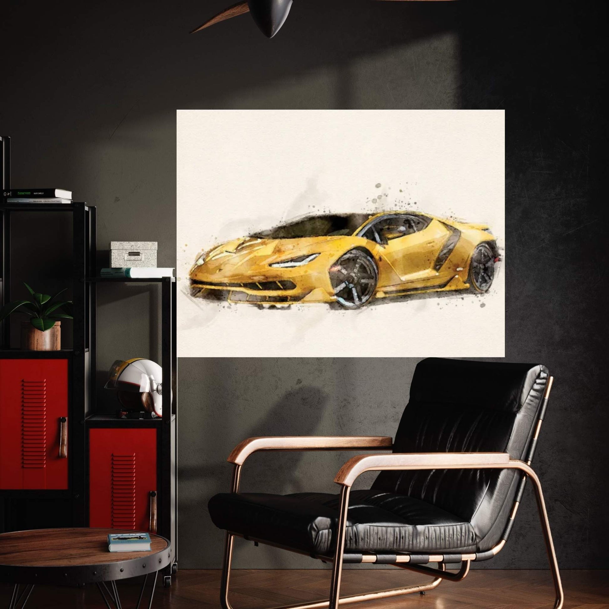Lamborghini Centenario Coupe Canvas Wall Art - Y Canvas