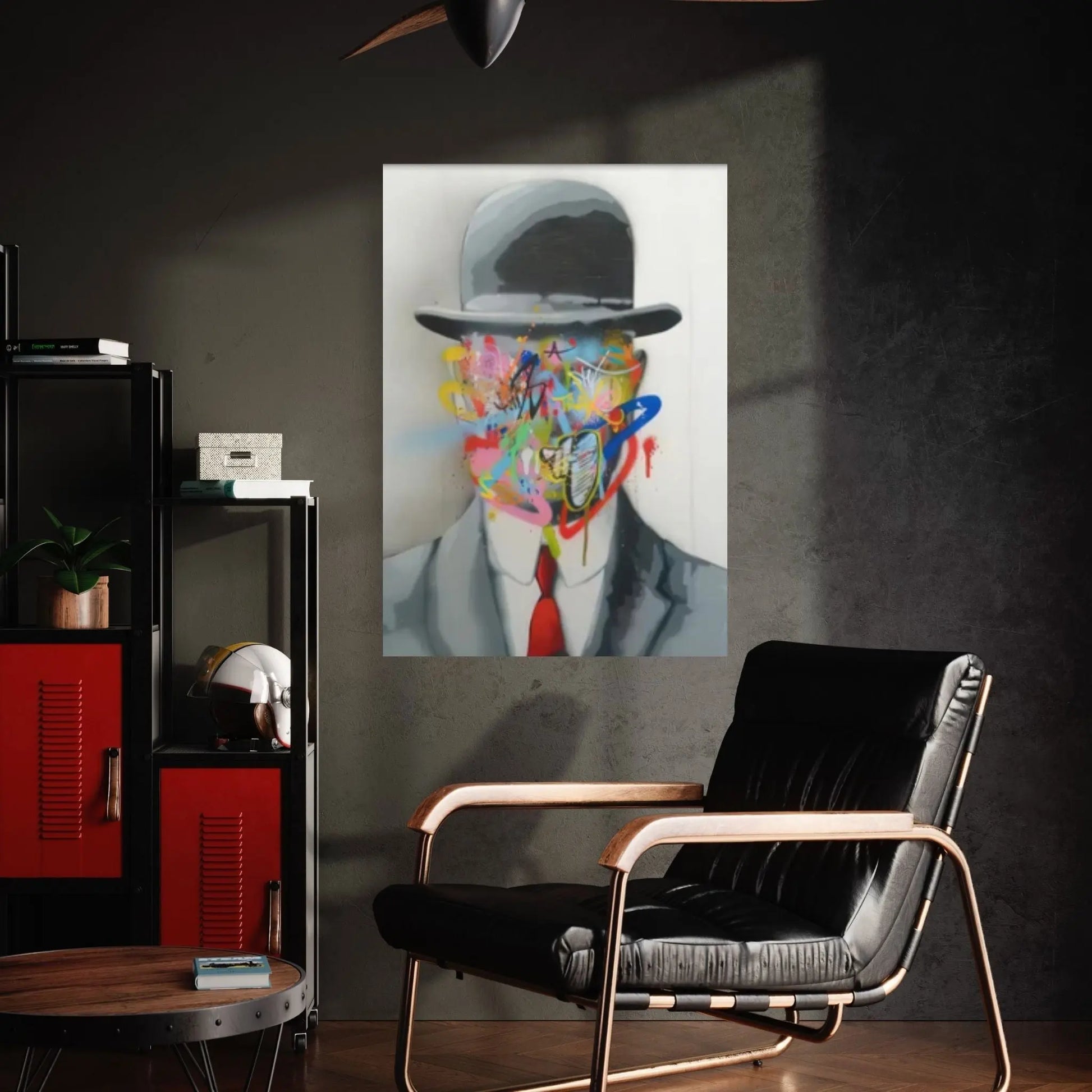 Banksy Canvas Art, Canvas Wall Art Decor, Print Poster Graffiti Wall Art, Graffiti Canvas - Y Canvas