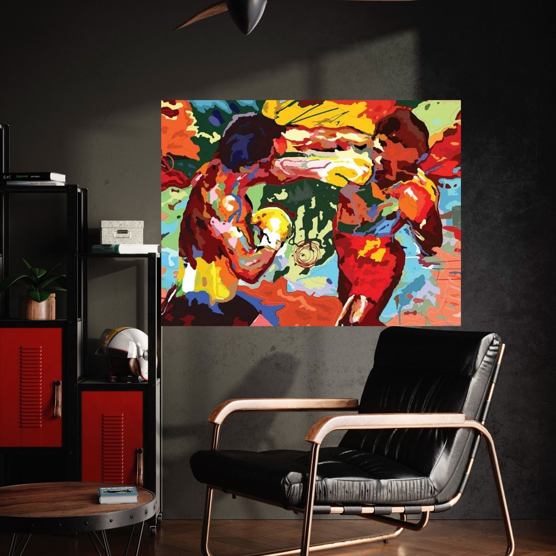 DING DING Canvas Wall Art - Y Canvas