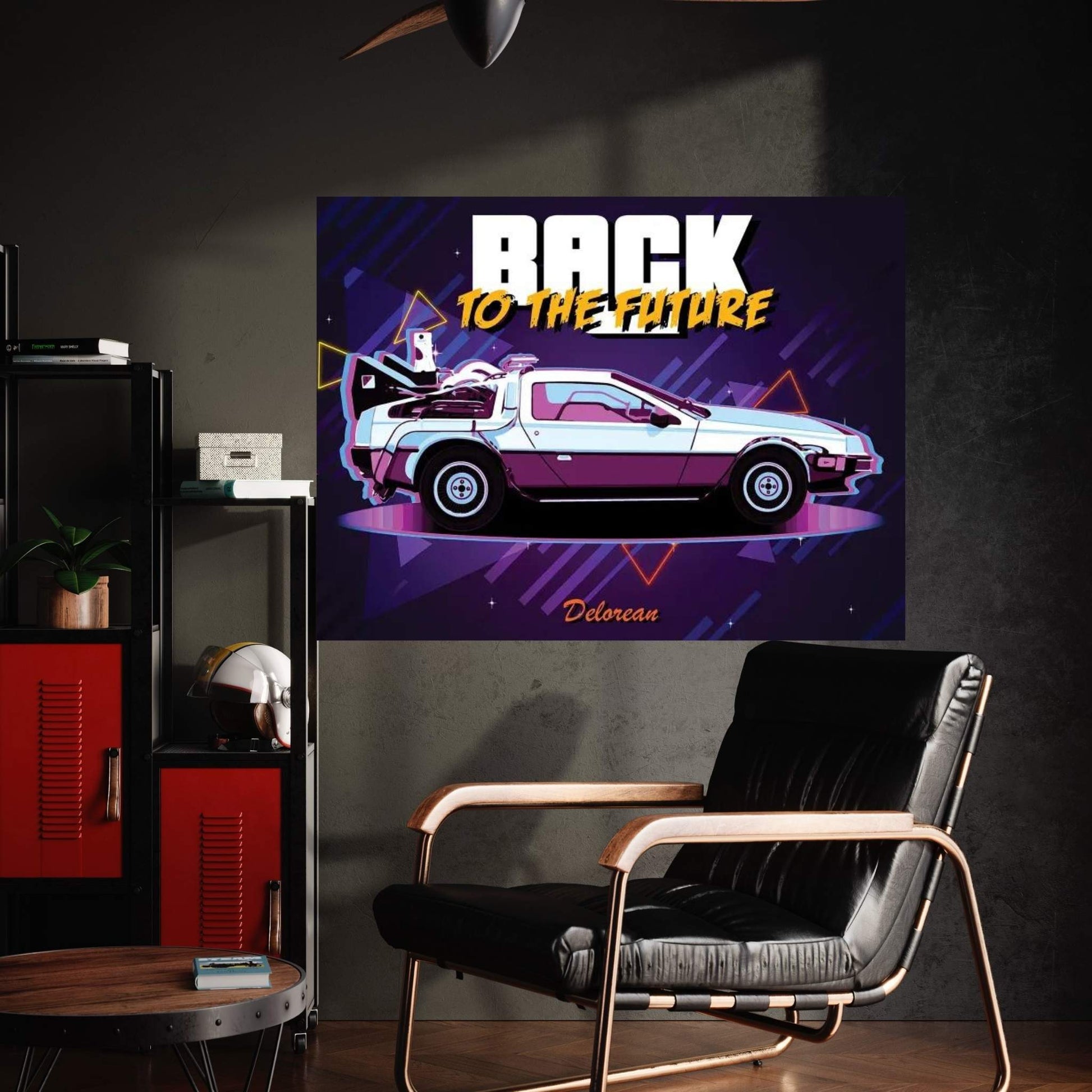Dom Car Retro Canvas Wall Art - Y Canvas
