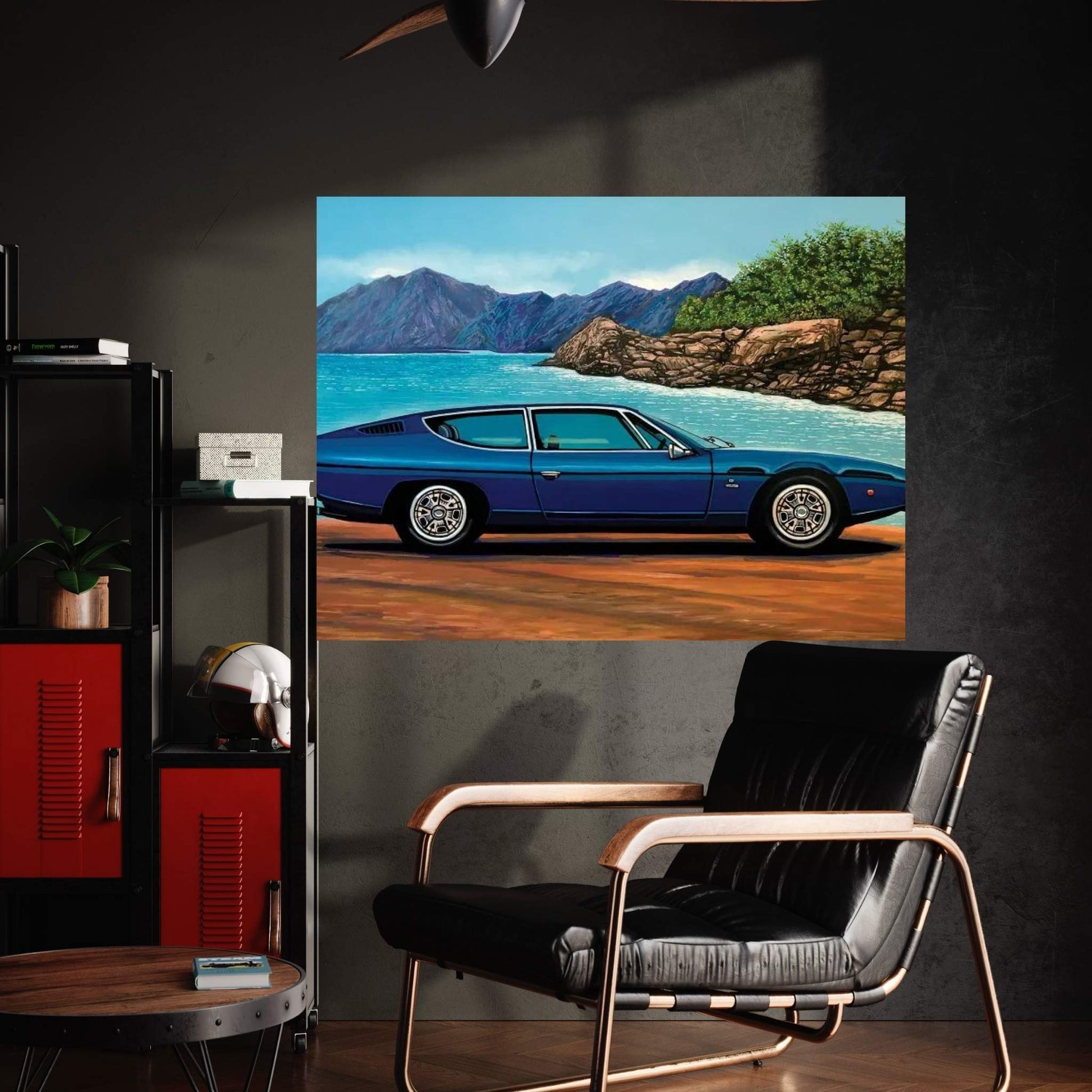 Lamborghini Espada Canvas Wall Art - Y Canvas