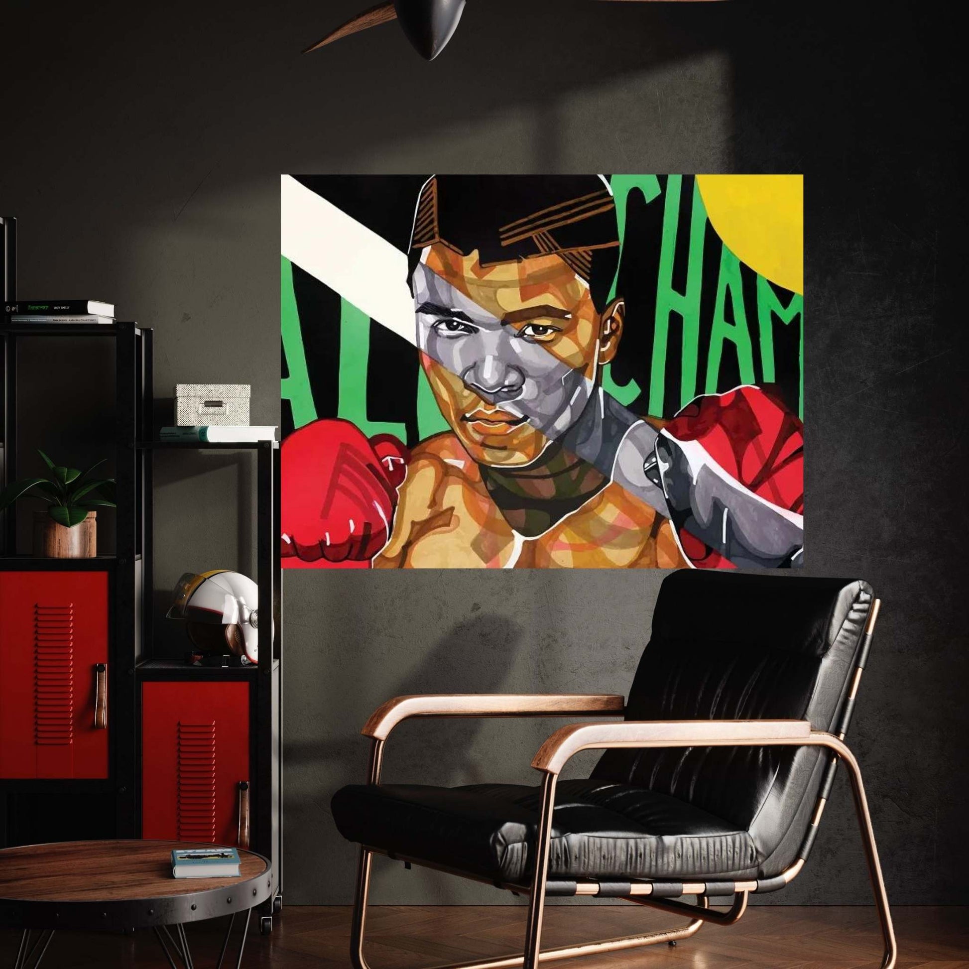 Ali Canvas Wall Art - Y Canvas