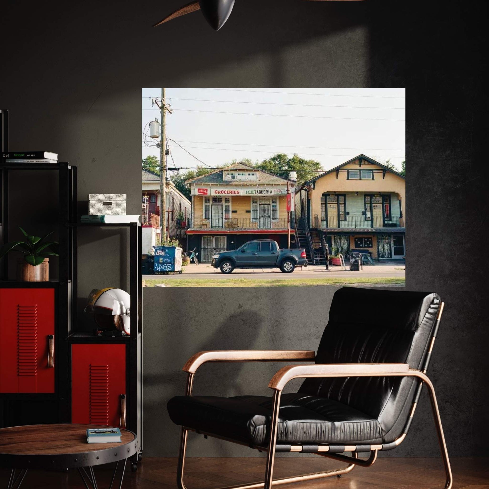 New Orleans Marigny IV On Film Canvas Wall Art - Y Canvas