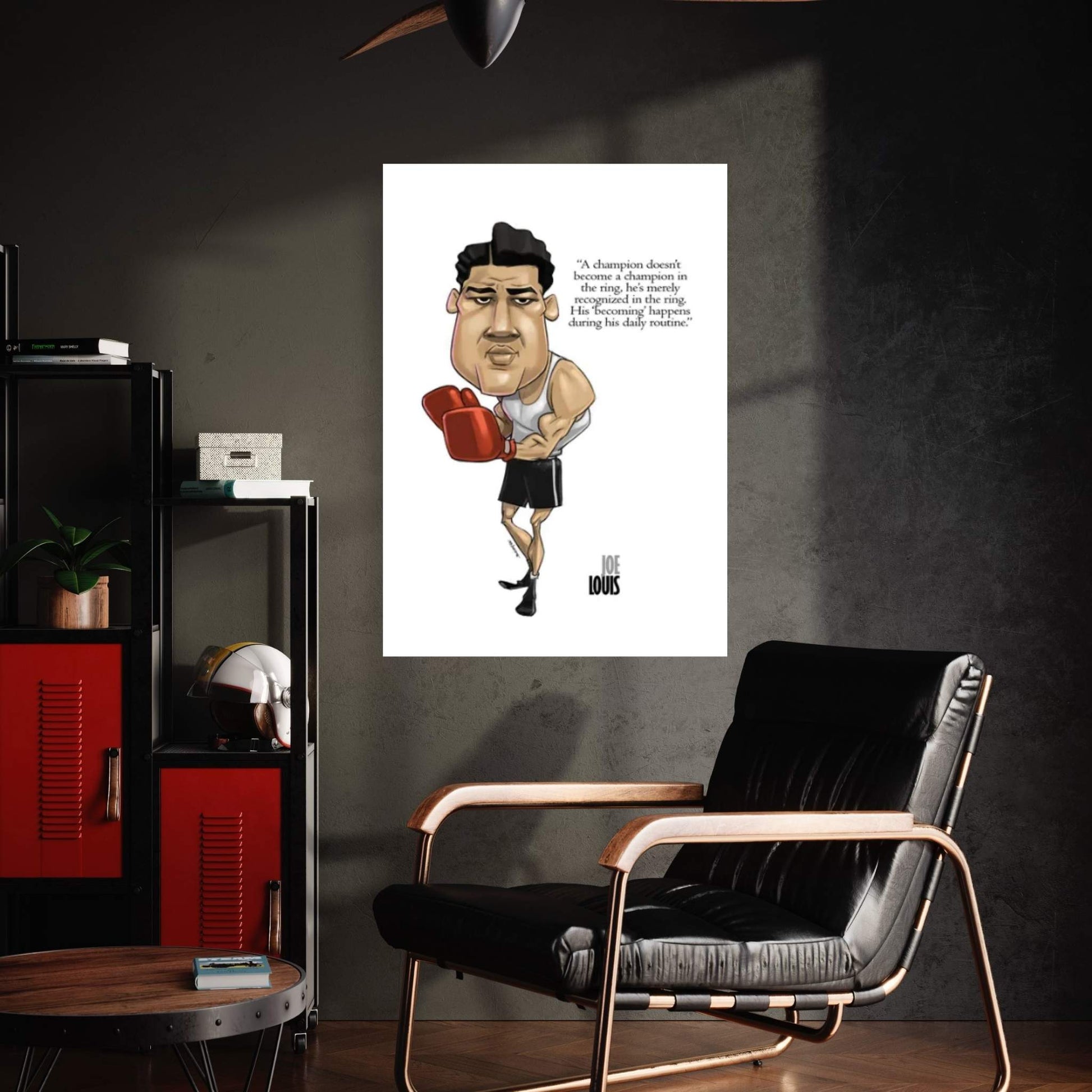 Joe Louis Canvas Wall Art - Y Canvas