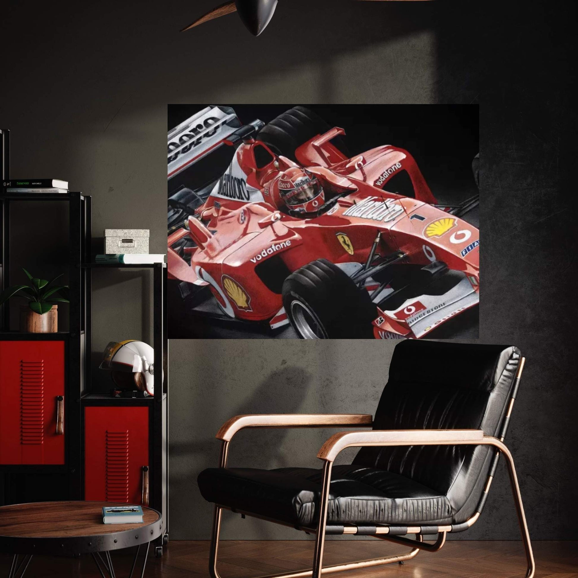 Schumacher Canvas Wall Art - Y Canvas