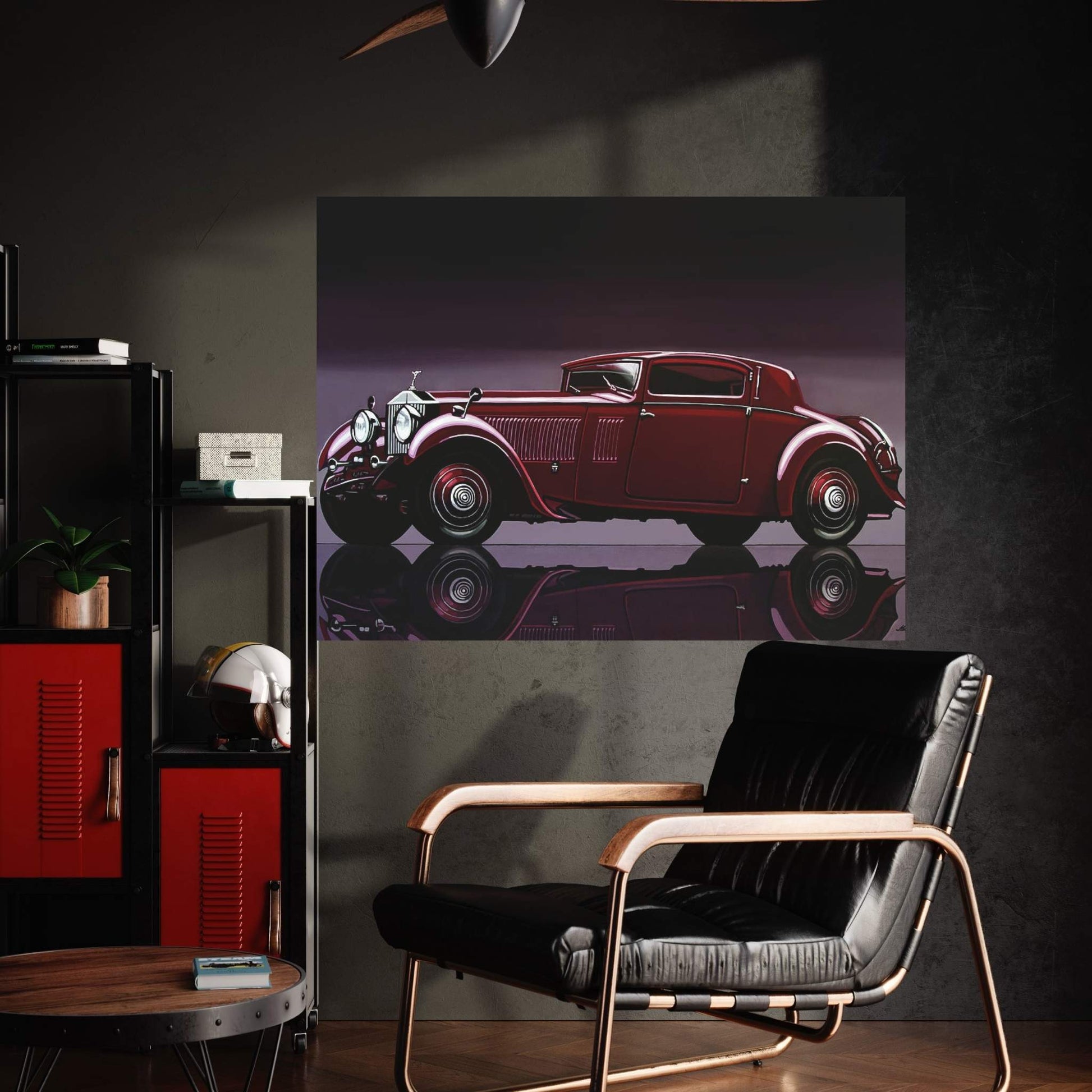 Rolls Royce Phantom 1933 Canvas Wall Art - Y Canvas