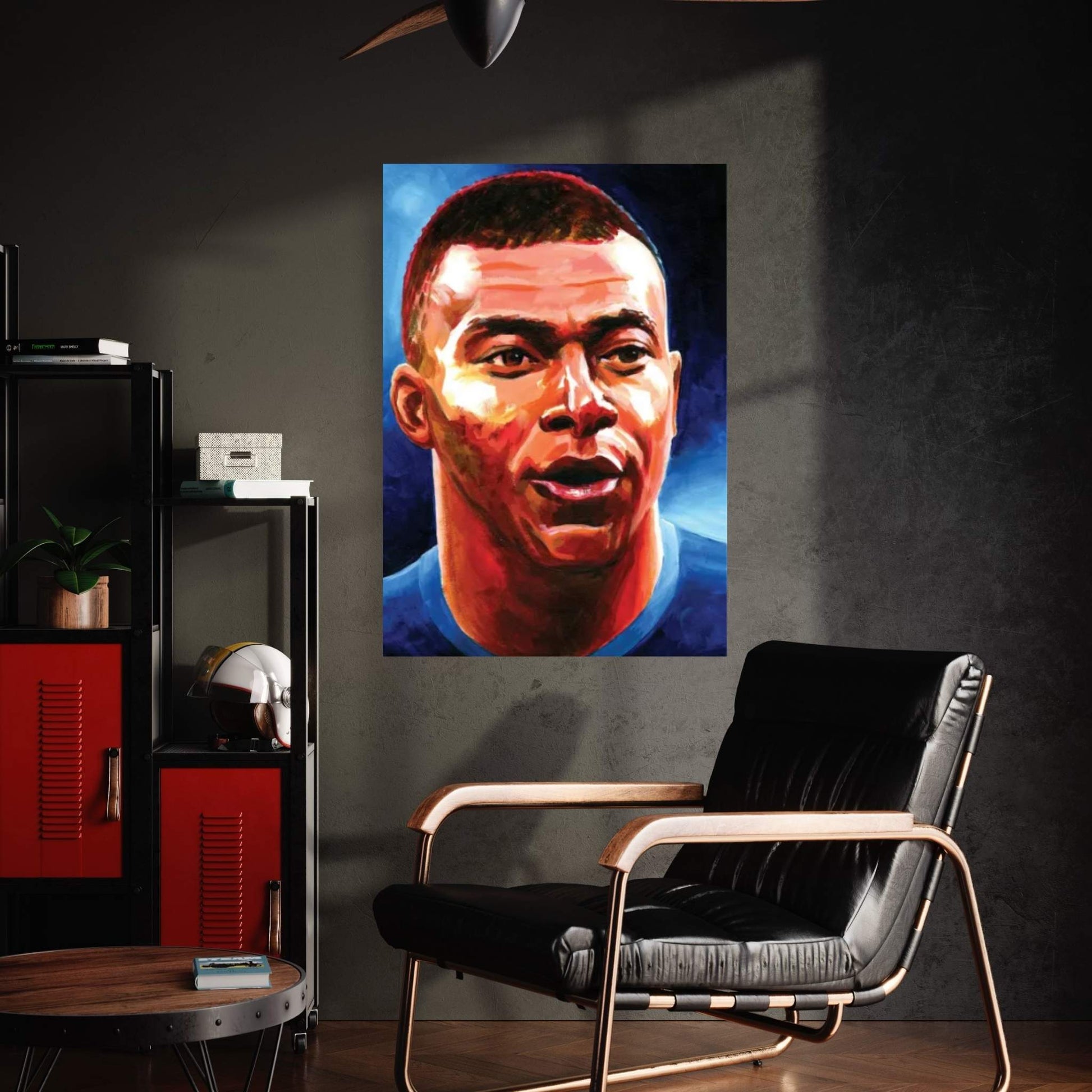 Kylian Mbappe Canvas Wall Art - Y Canvas