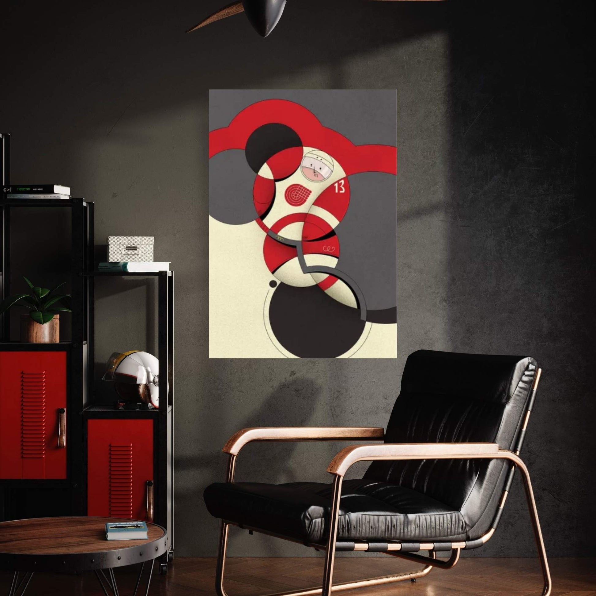 Magic Man Canvas Wall Art - Y Canvas
