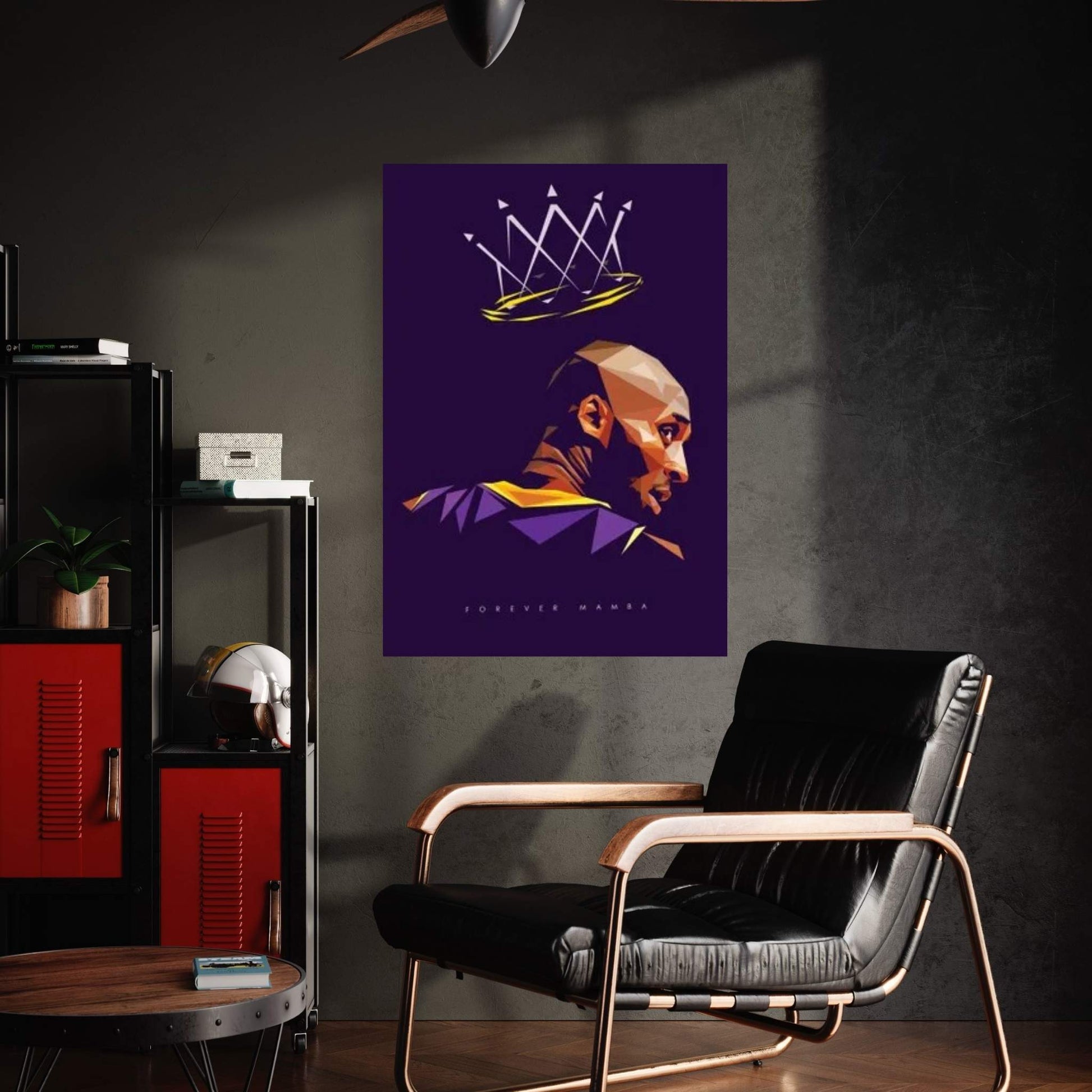 Kobe Canvas Wall Art - Y Canvas