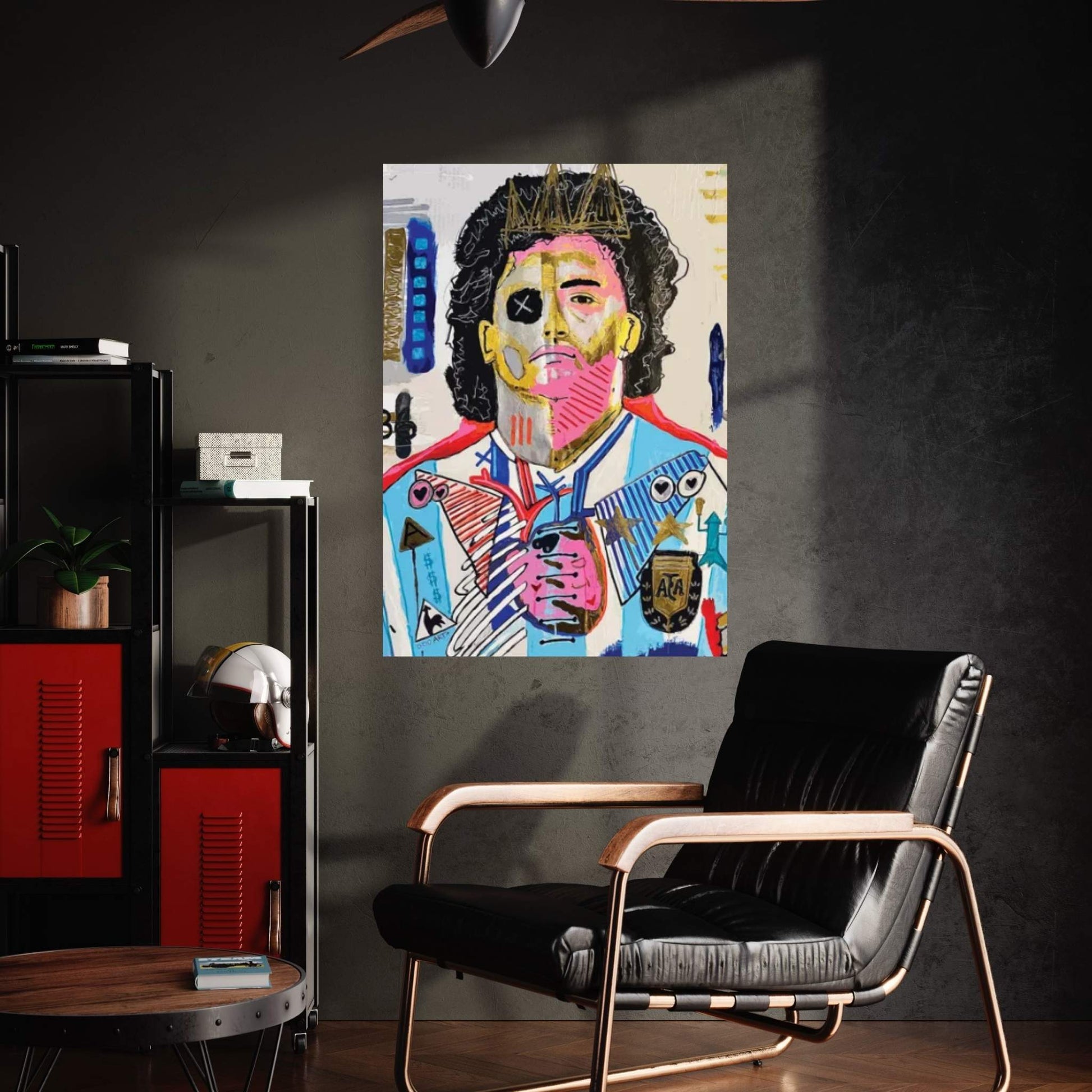 D10S NewsPaper Canvas Wall Art - Y Canvas