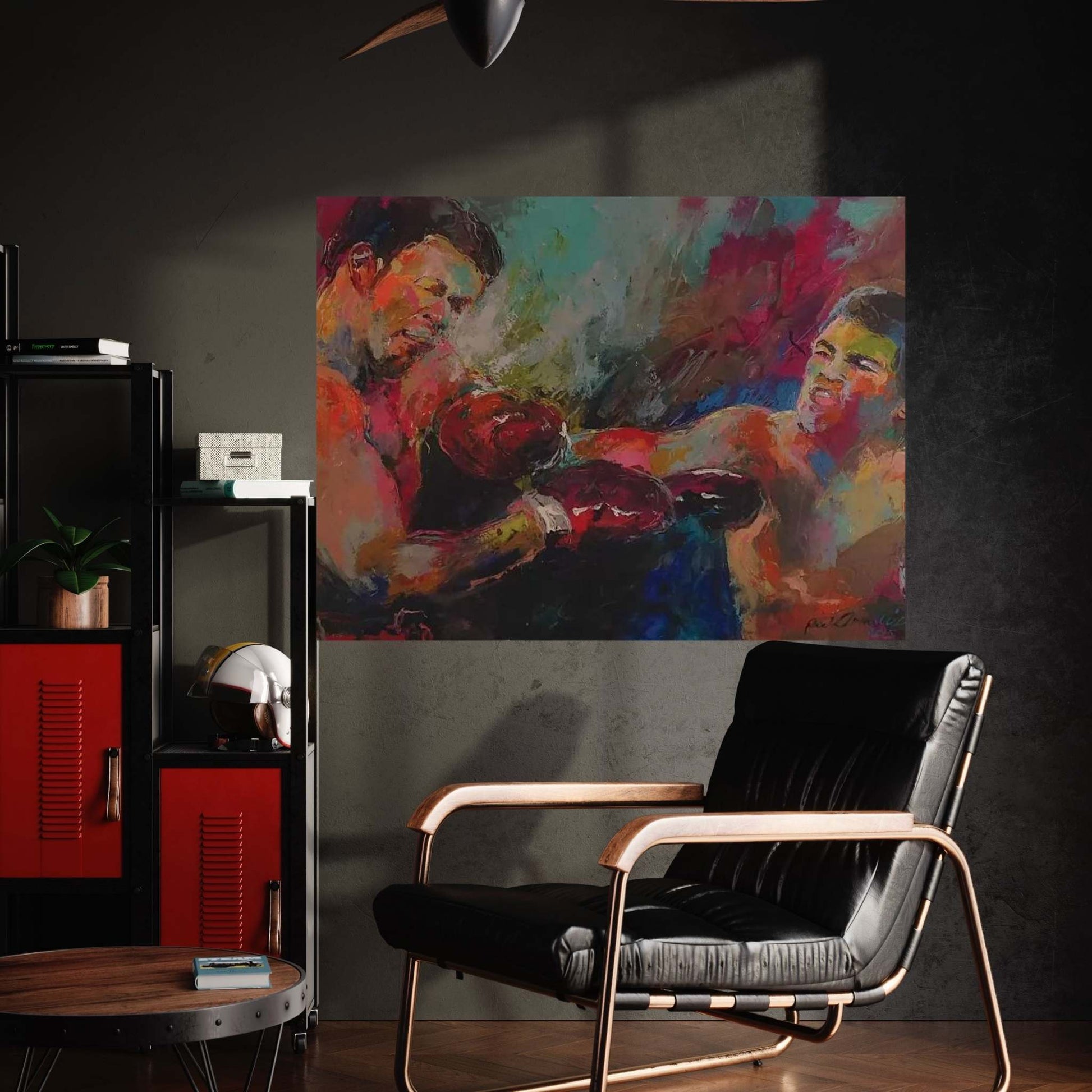 Ali Canvas Wall Art - Y Canvas