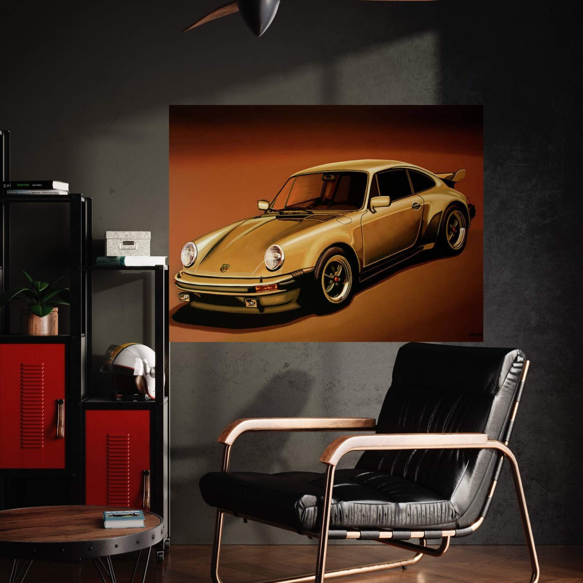 Porsche 911 Turbo 1976 Canvas Wall Art - Y Canvas