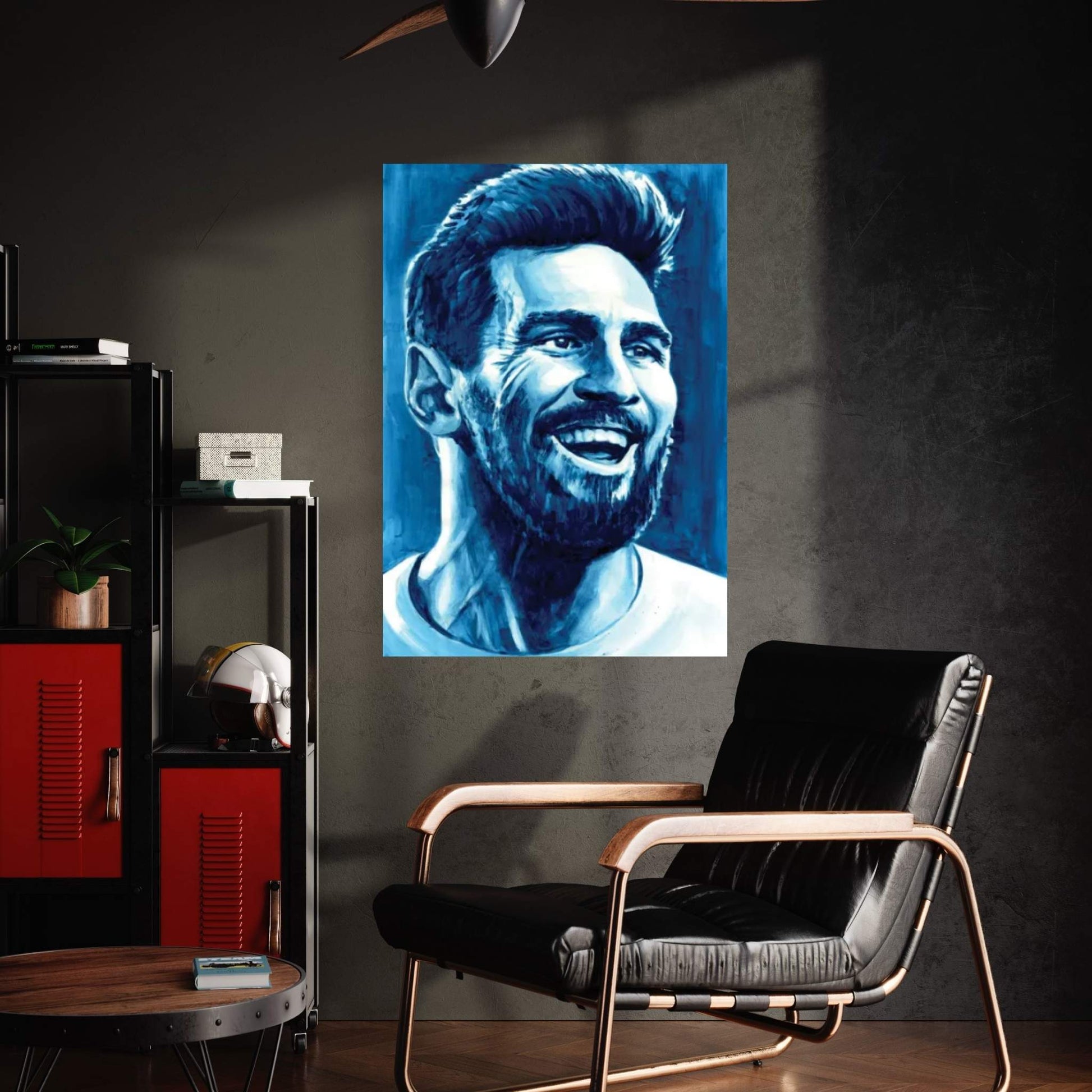 Lionel Messi Canvas Wall Art - Y Canvas