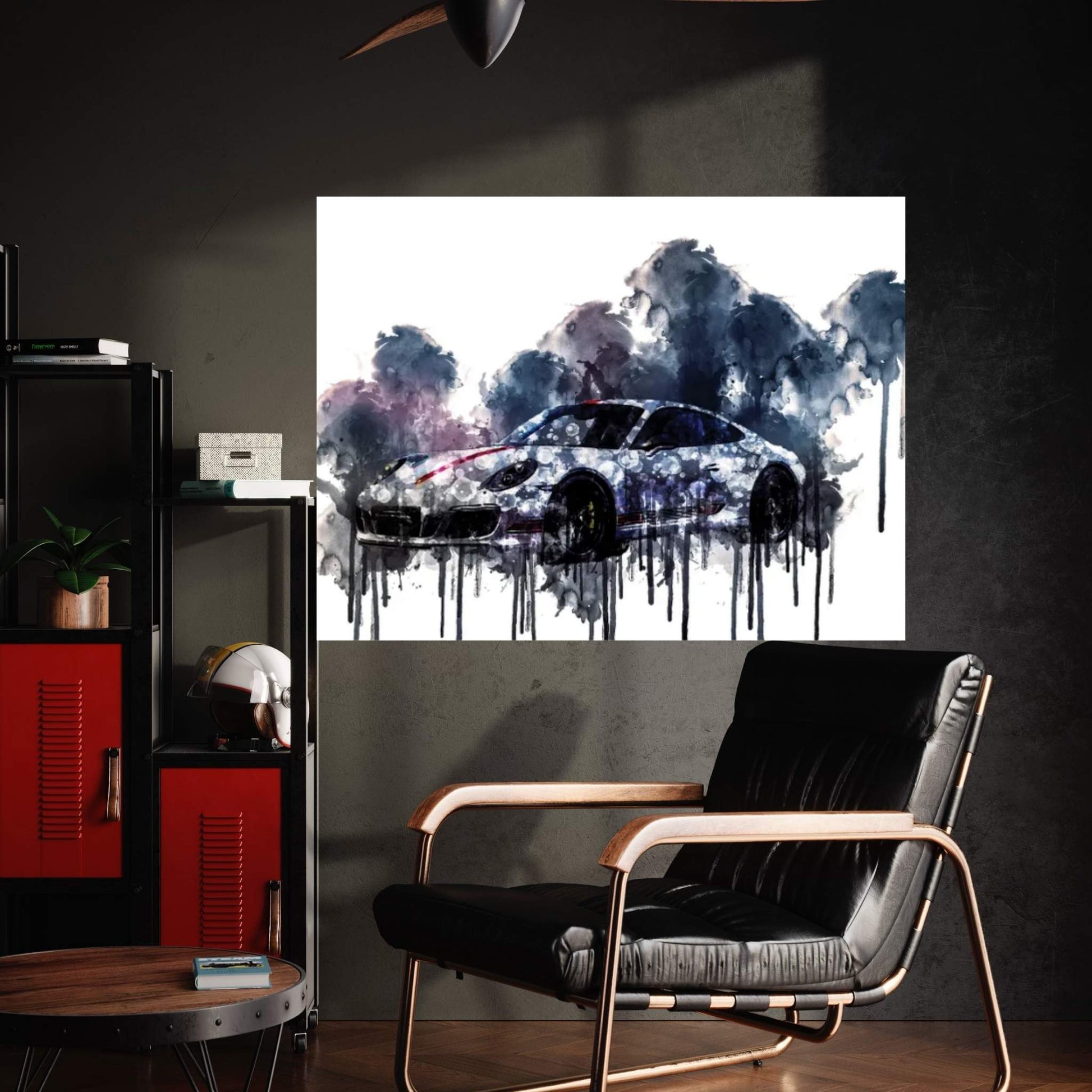 2017 Porsche 911 Carrera GTS Canvas Wall Art - Y Canvas