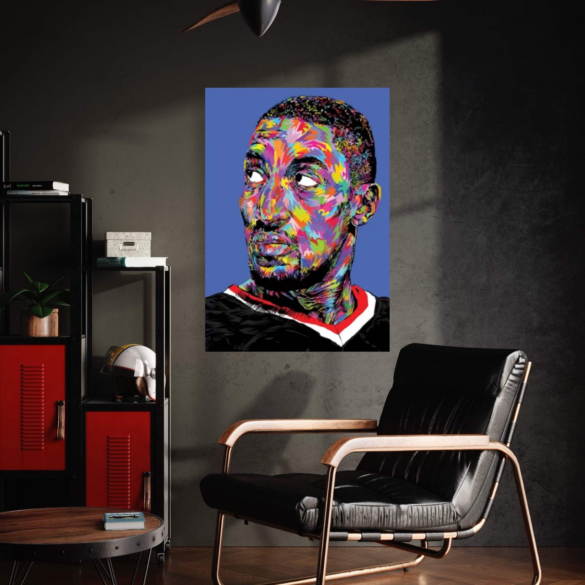 Scottie Pippen Canvas Wall Art - Y Canvas