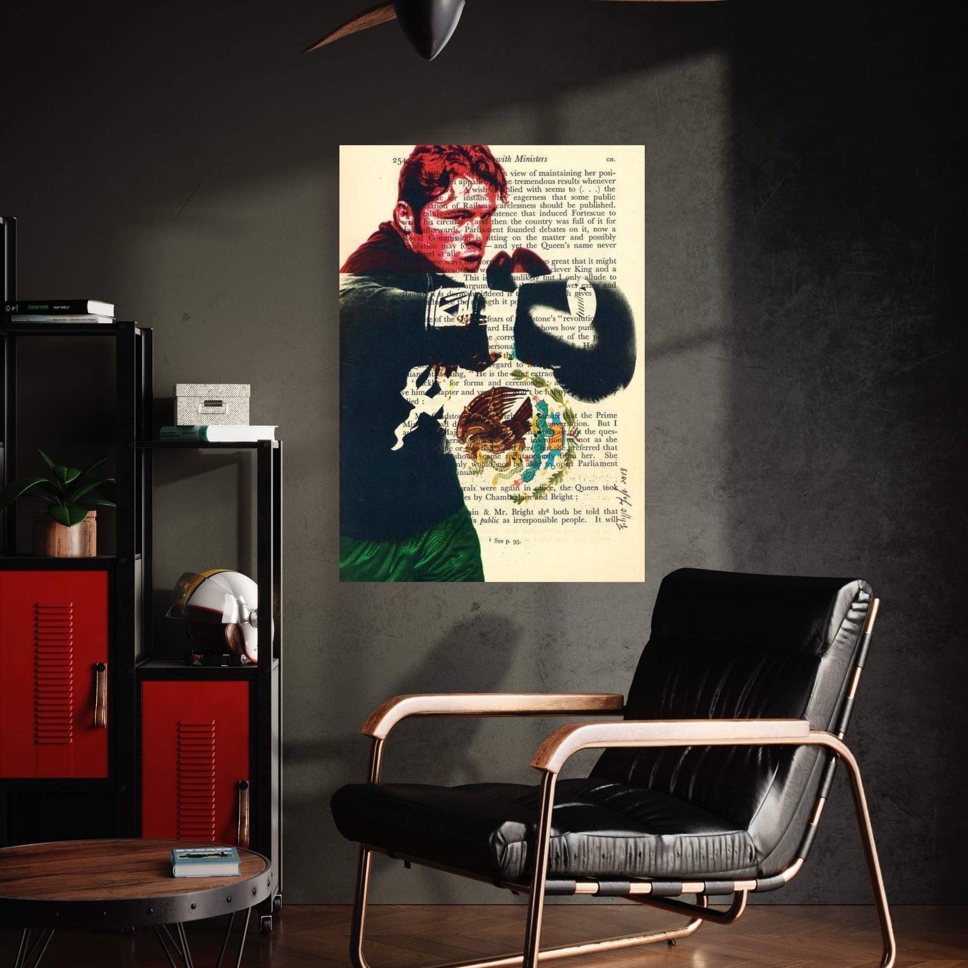 Canelo Alvarez Canvas Wall Art - Y Canvas