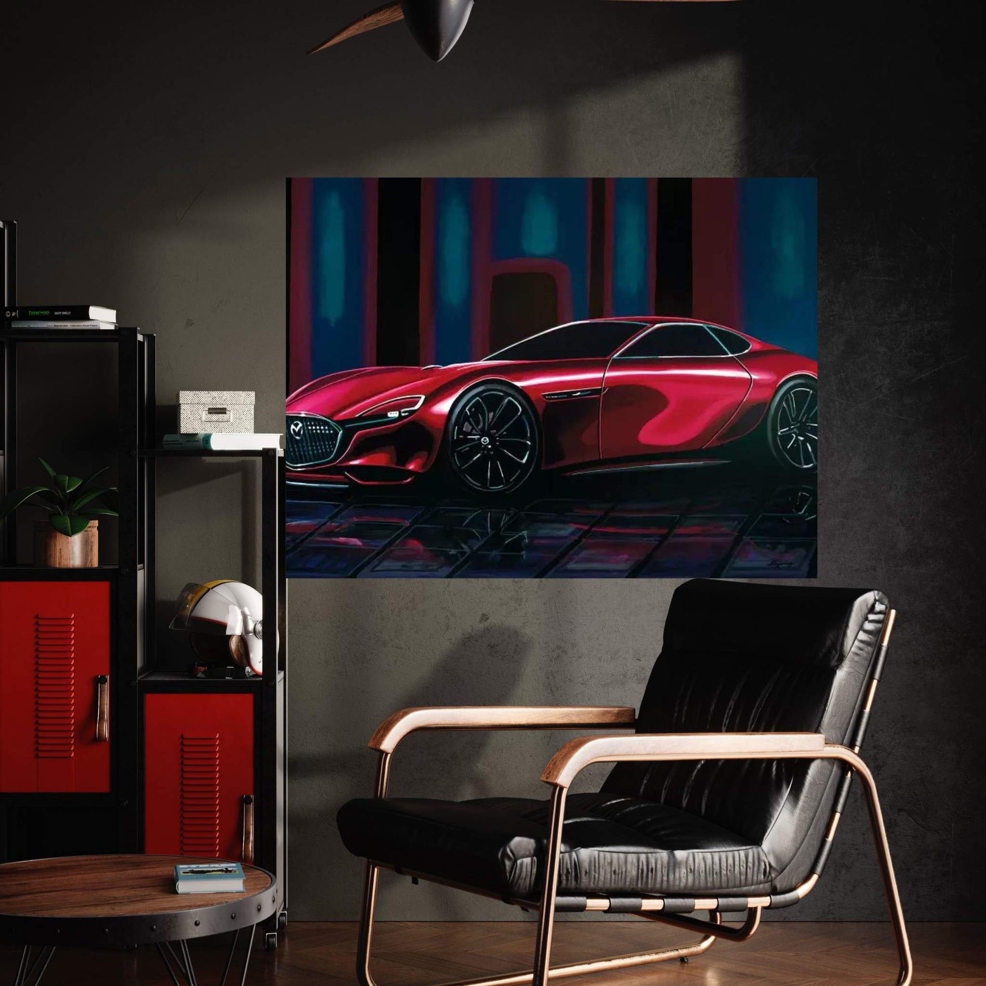 Mazda Rx Vision Canvas Wall Art - Y Canvas