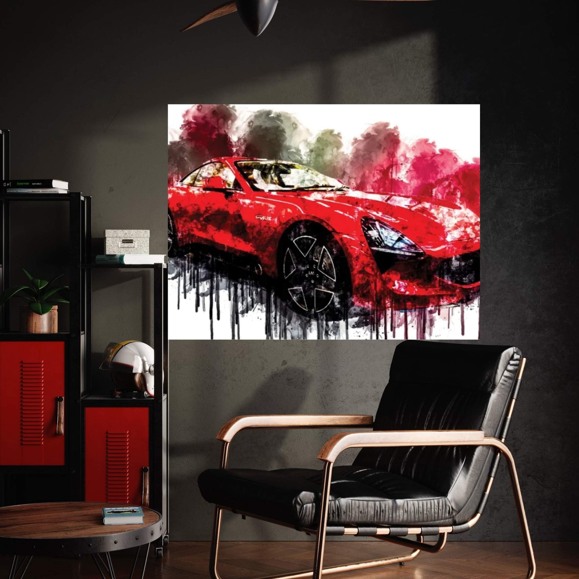 Car 2018 TVR Griffith Canvas Wall Art - Y Canvas