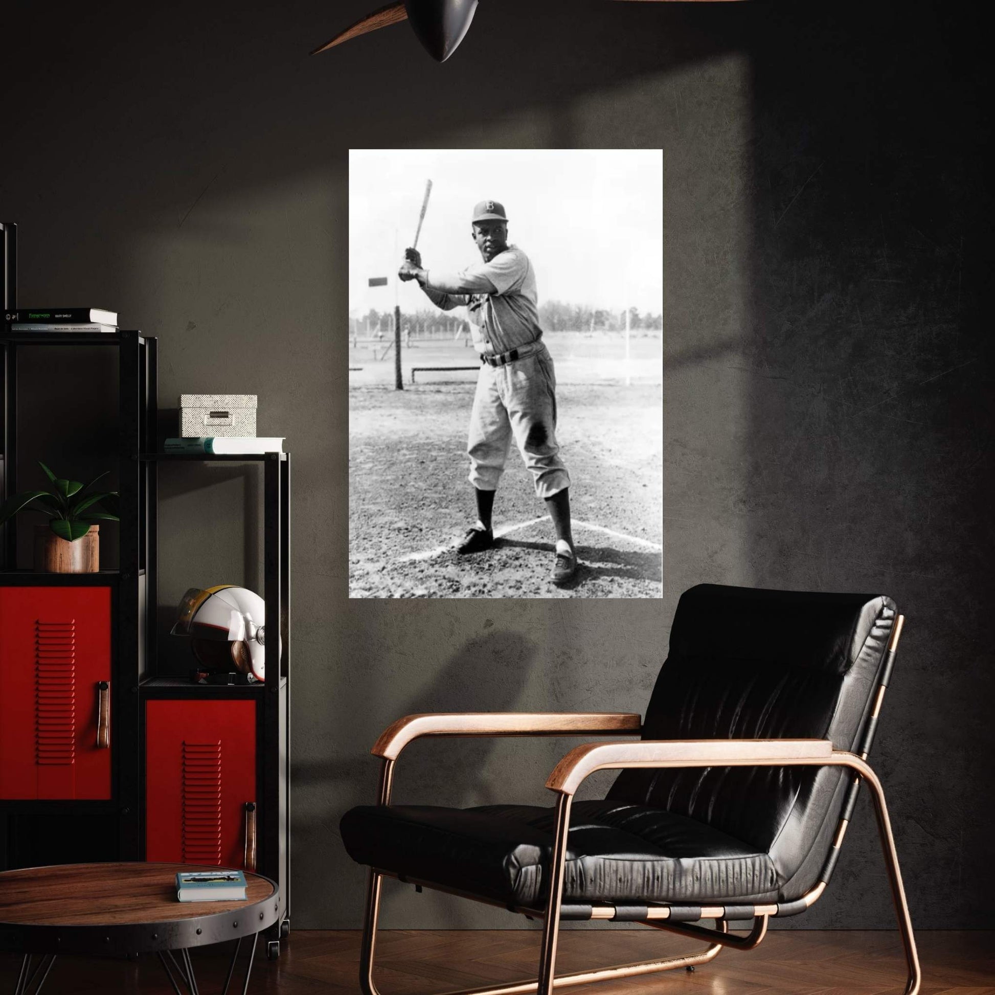 Jackie Robinson (1919-1972) Canvas Wall Art - Y Canvas