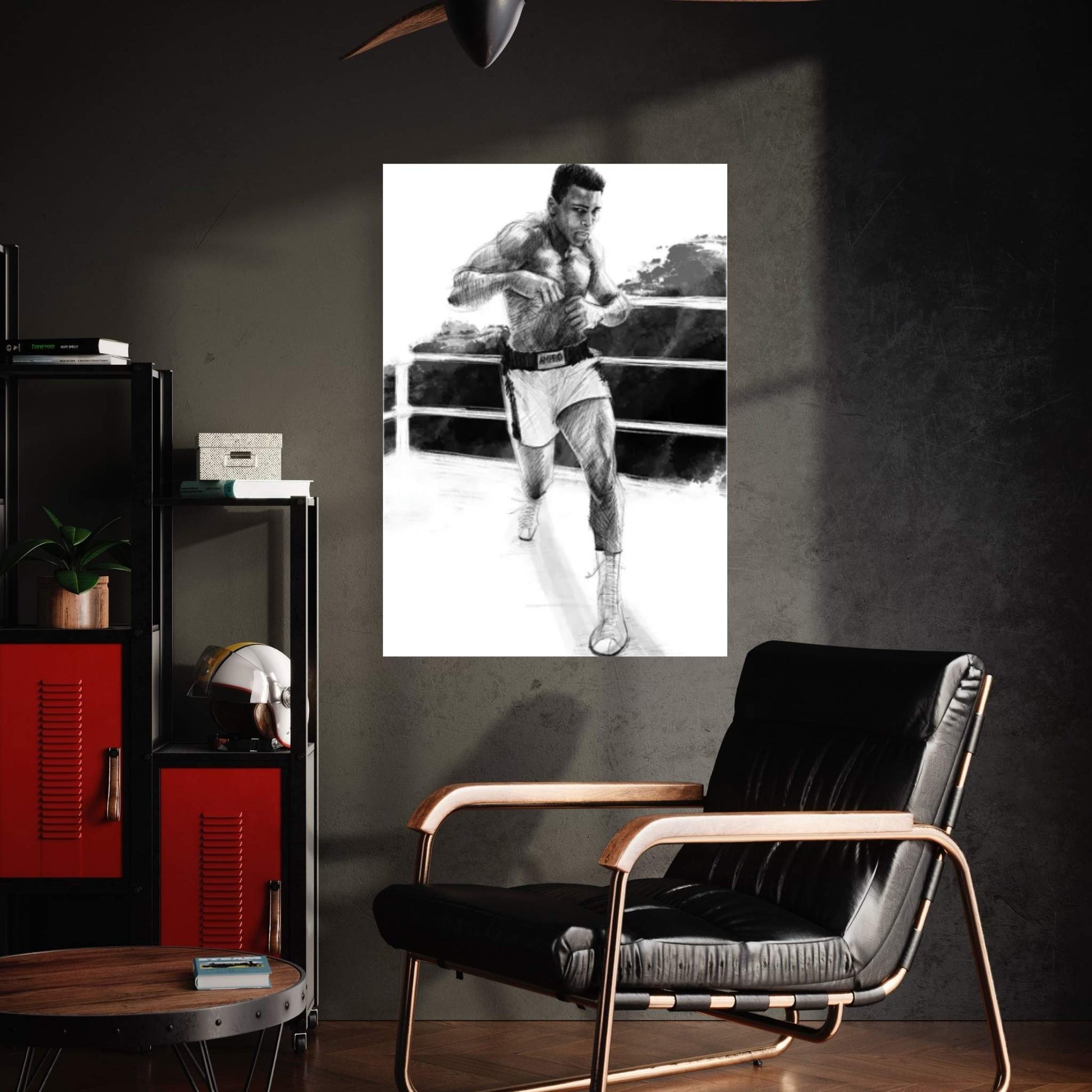 Muhammad Ali Canvas Wall Art - Y Canvas