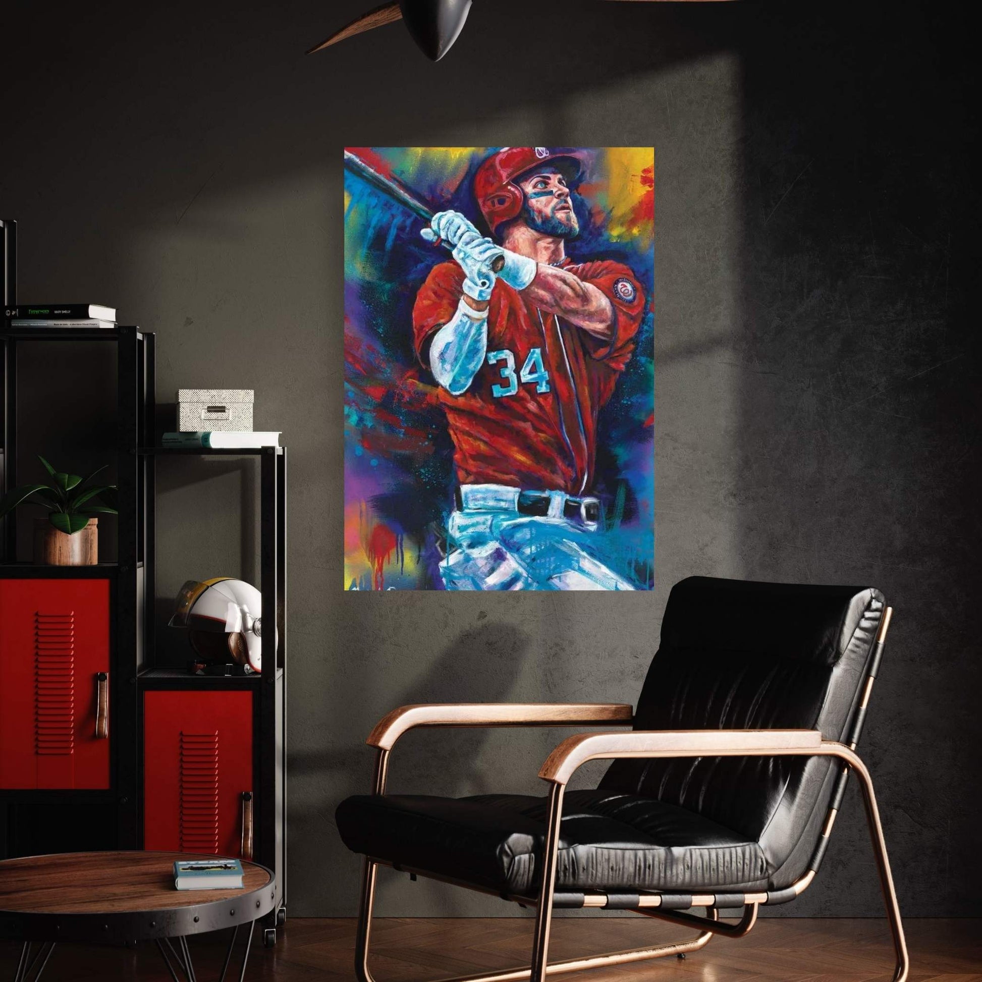 Bryce Harper Canvas Wall Art - Y Canvas