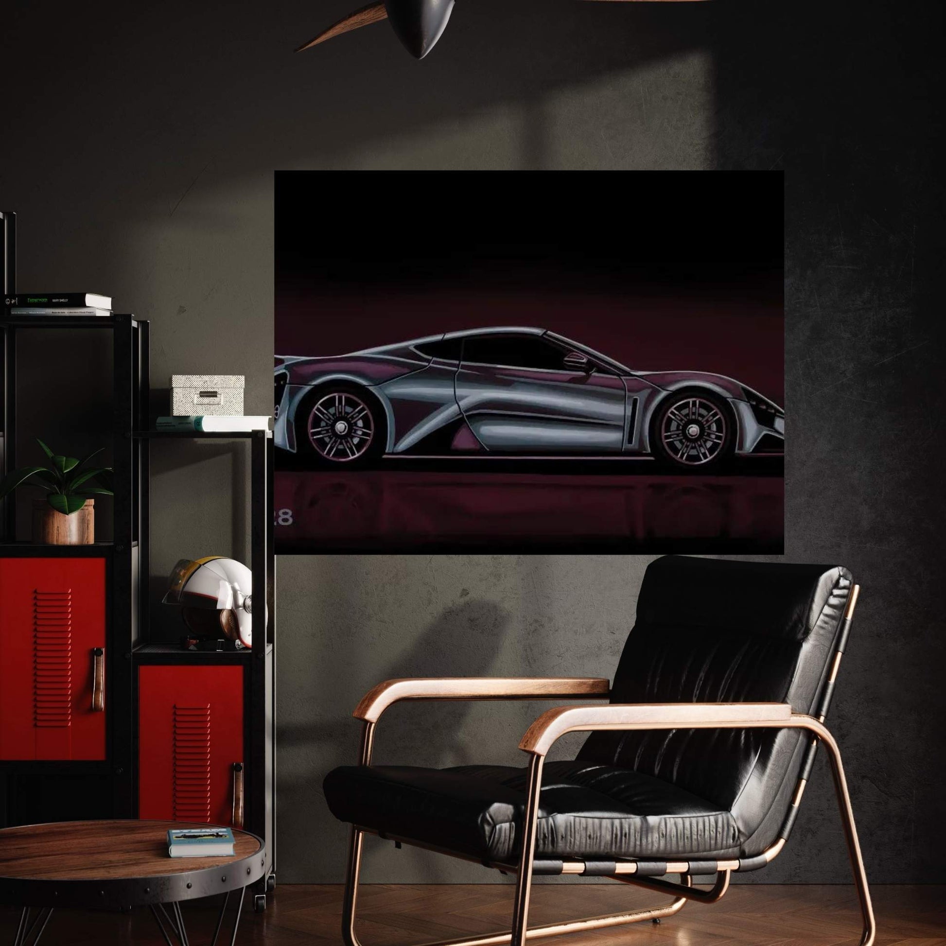 Zenvo ST 1 2009 Canvas Wall Art - Y Canvas