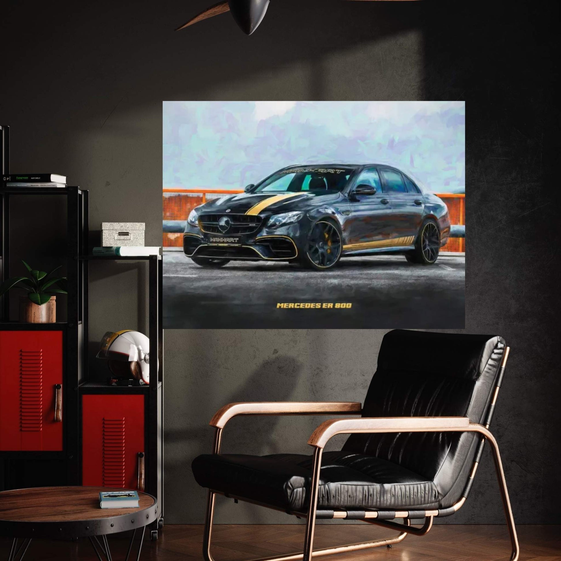 Mercedes ER 800 Canvas Wall Art - Y Canvas