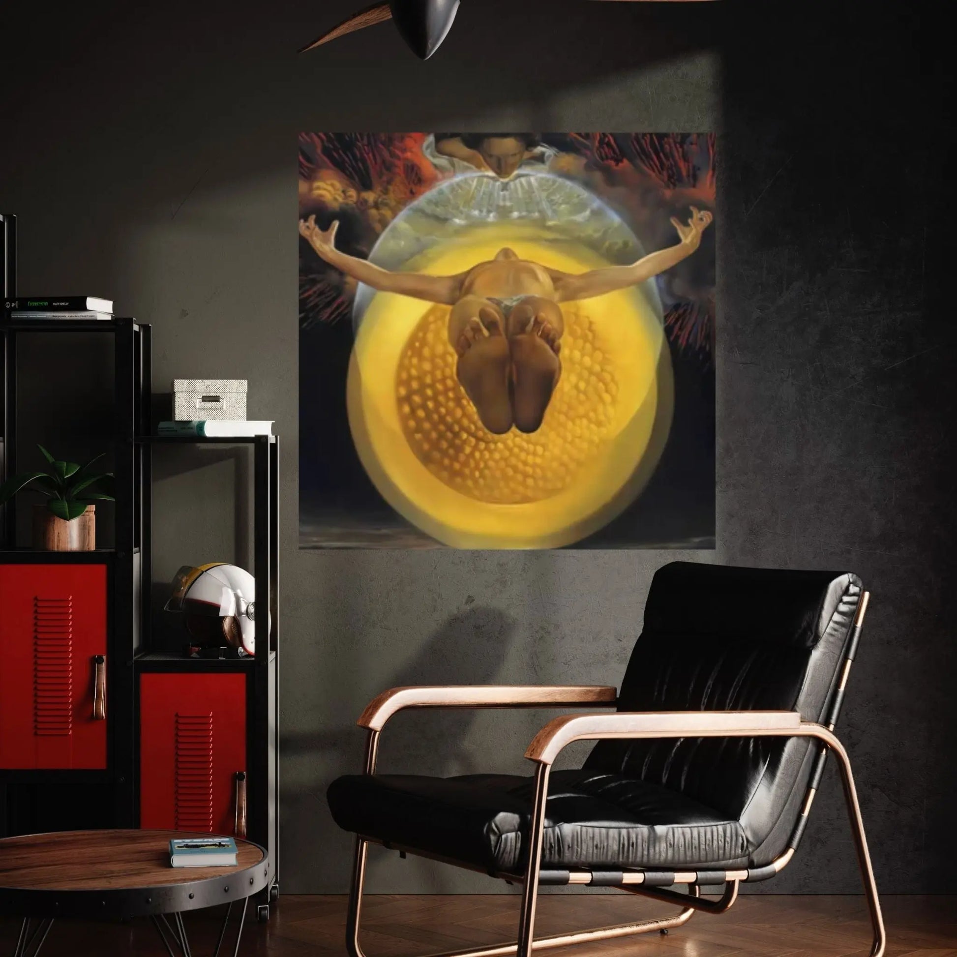 Salvador Dali - Canvas Wall Art Print, Salvador Dali Exhibition 1947 Poster - Surrealism Wall Art - Y Canvas