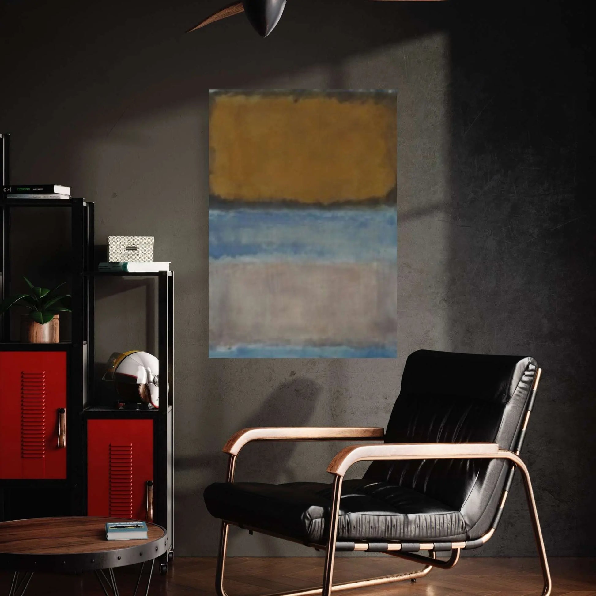 Mark Rothko Frame Canvas/Poster Art Reproduction, Rothko Reproduction - Y Canvas