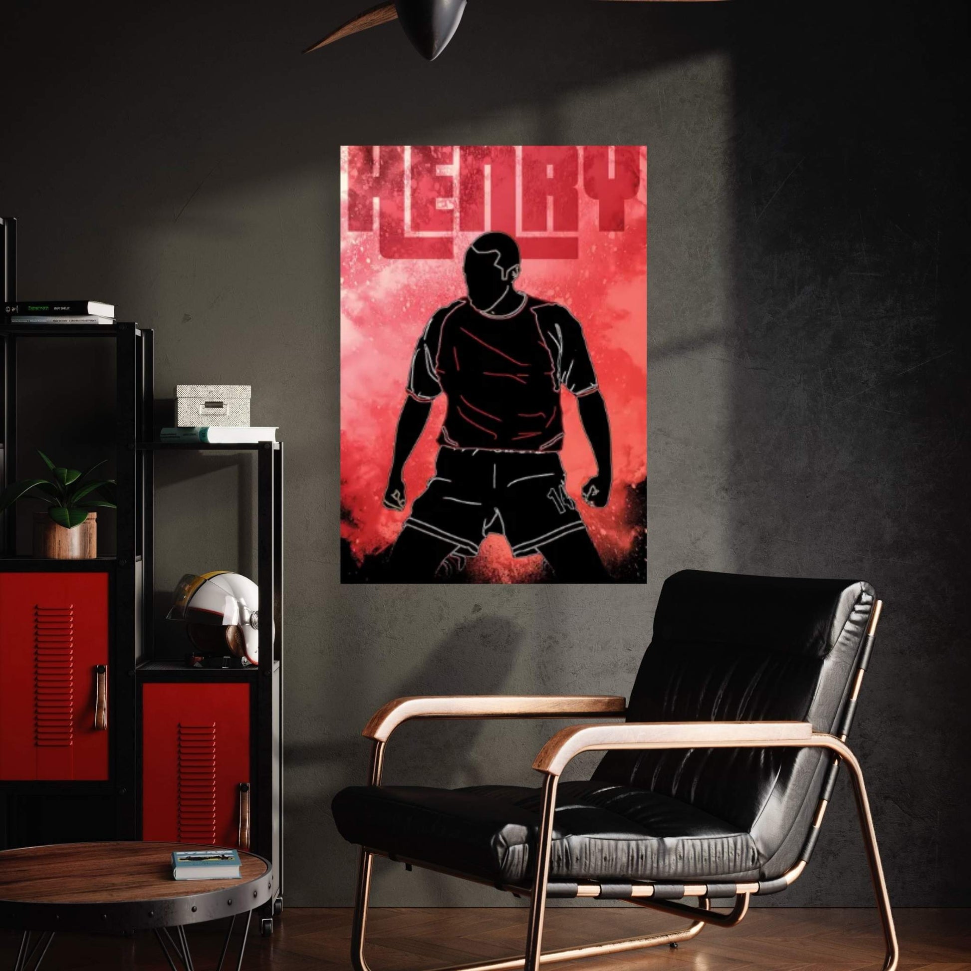 Soul Of The Iconic Striker Canvas Wall Art - Y Canvas