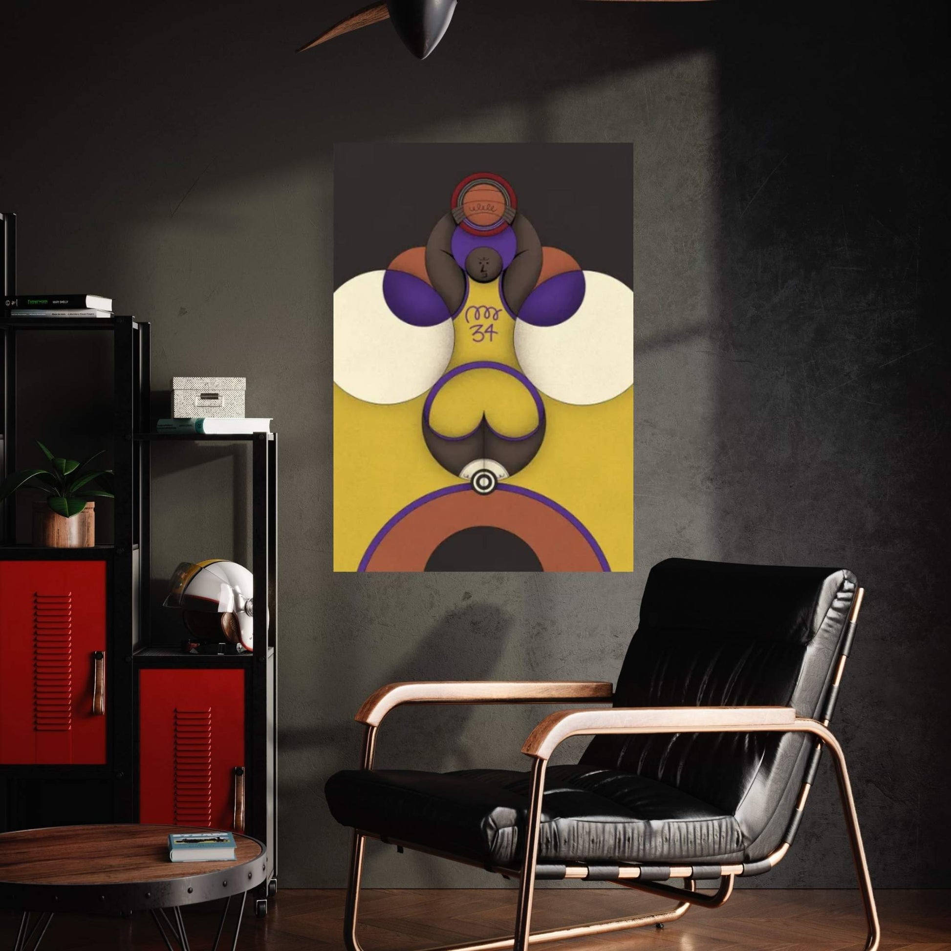 Shaqnosis Canvas Wall Art - Y Canvas