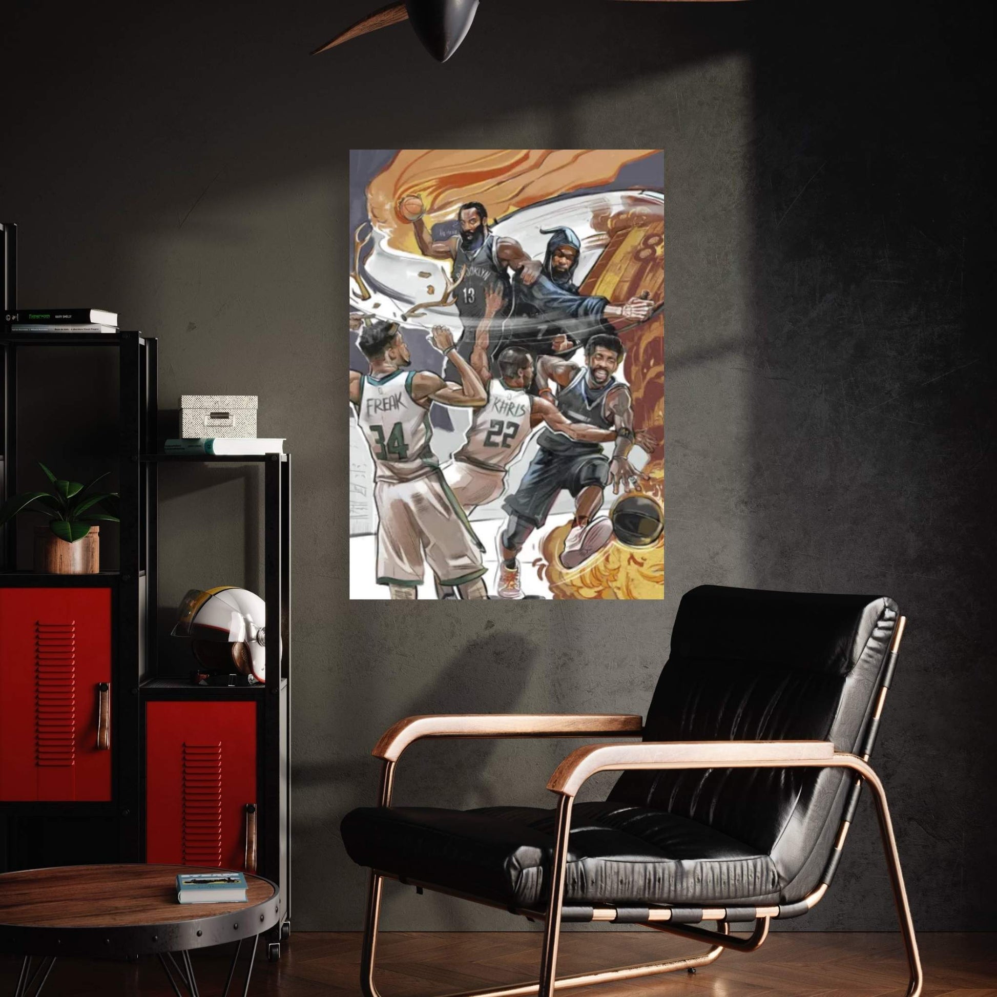 Invincible Trio Canvas Wall Art - Y Canvas