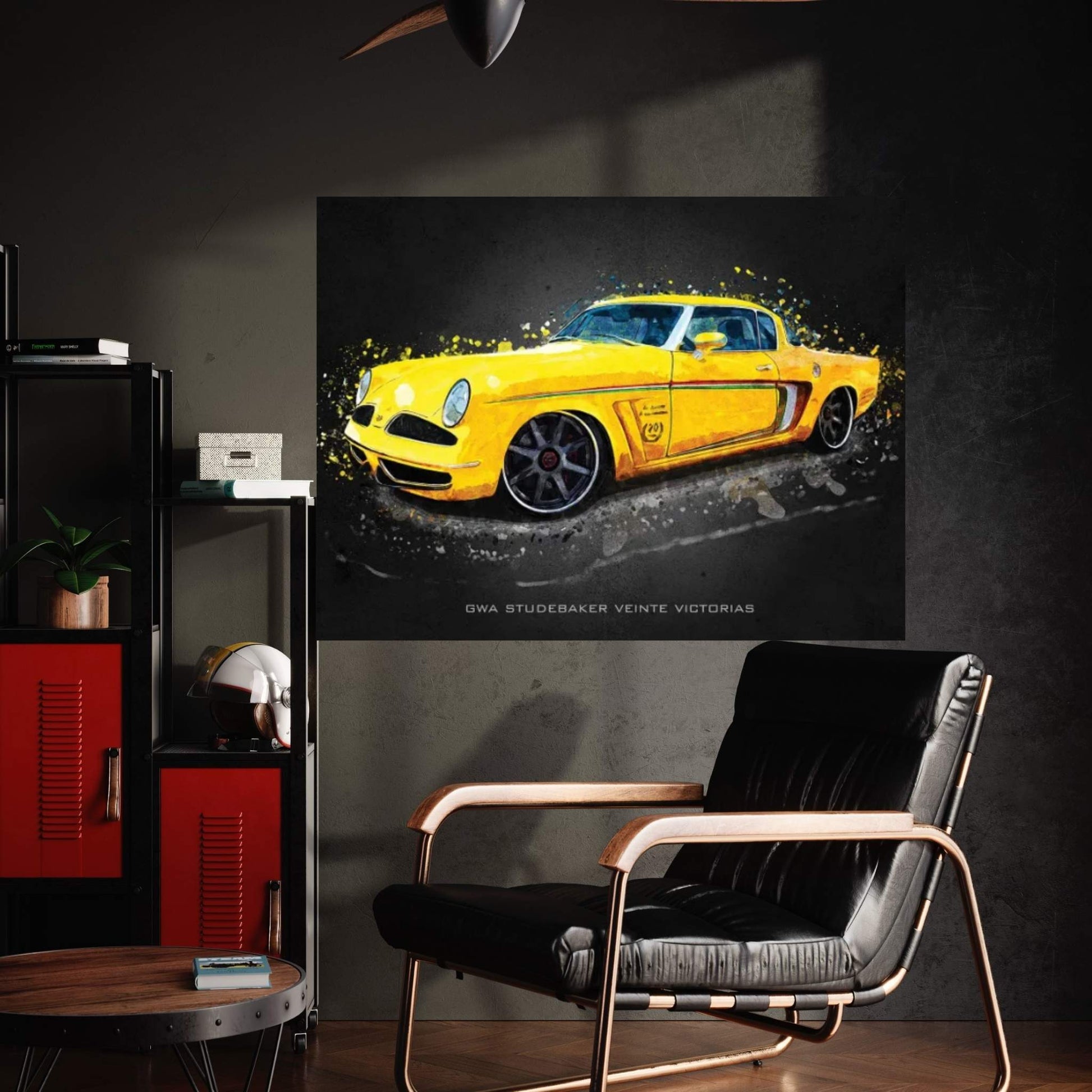 GWA Studebaker Veinte Victorias Canvas Wall Art - Y Canvas