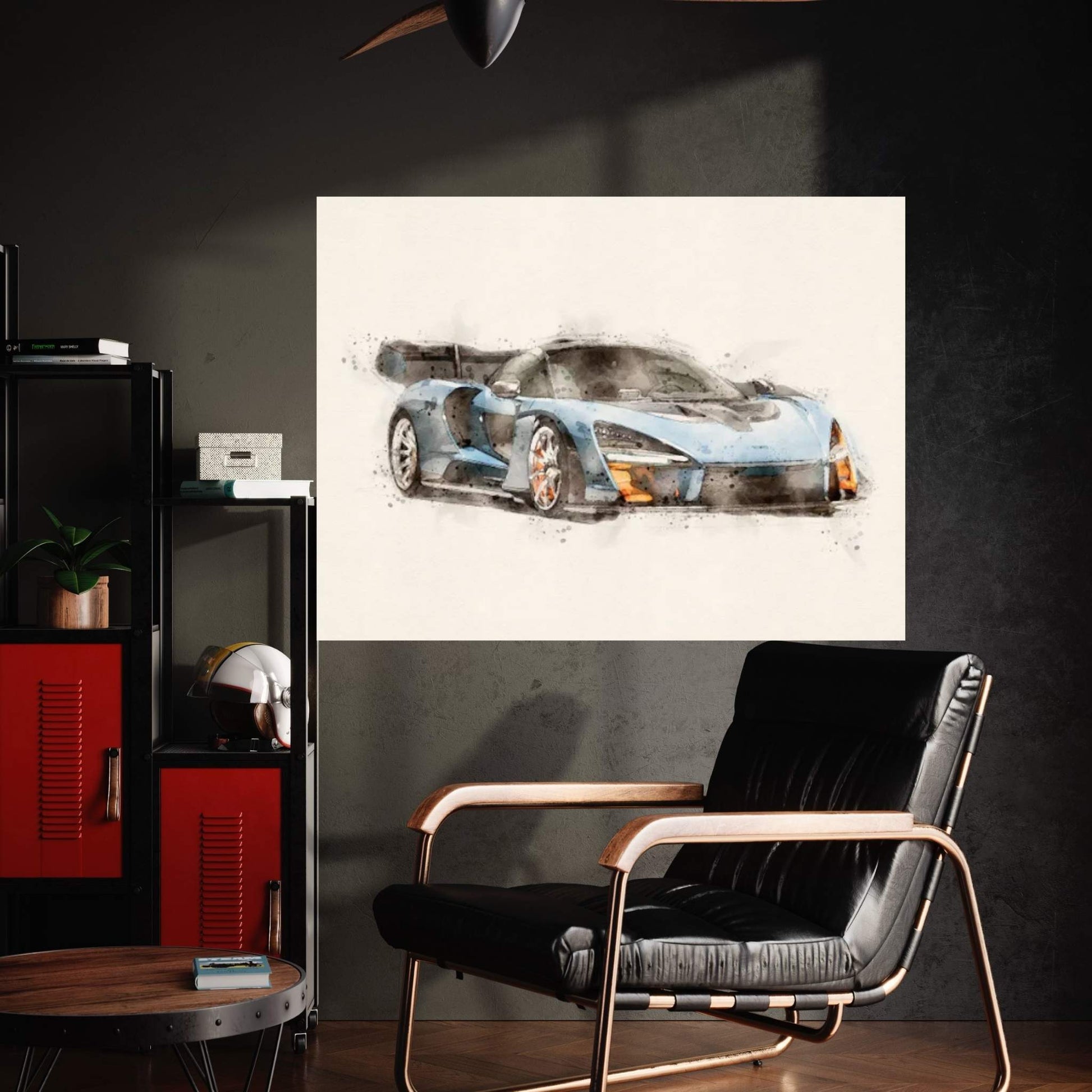 McLaren Senna Canvas Wall Art - Y Canvas