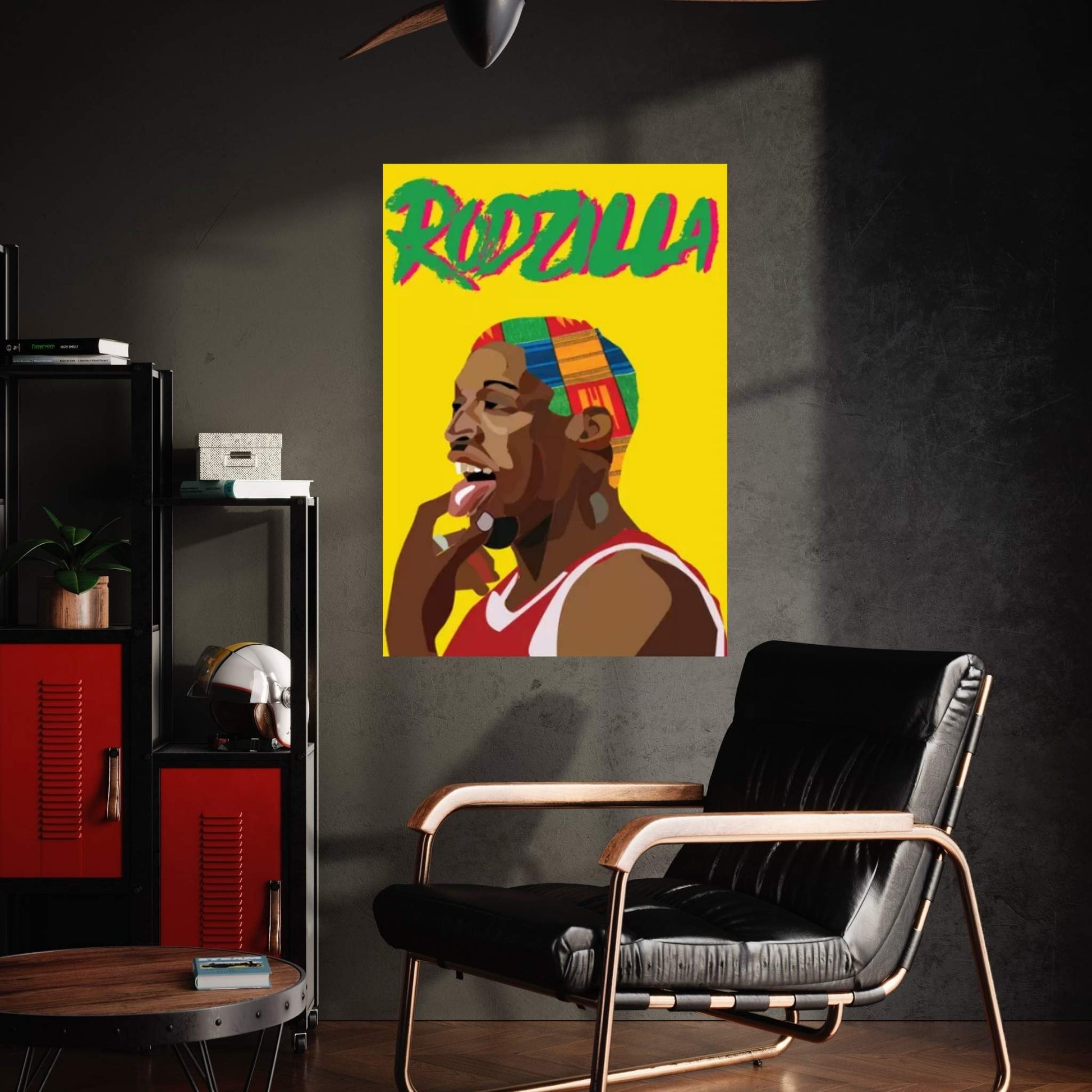 Rodzilla II Canvas Wall Art - Y Canvas