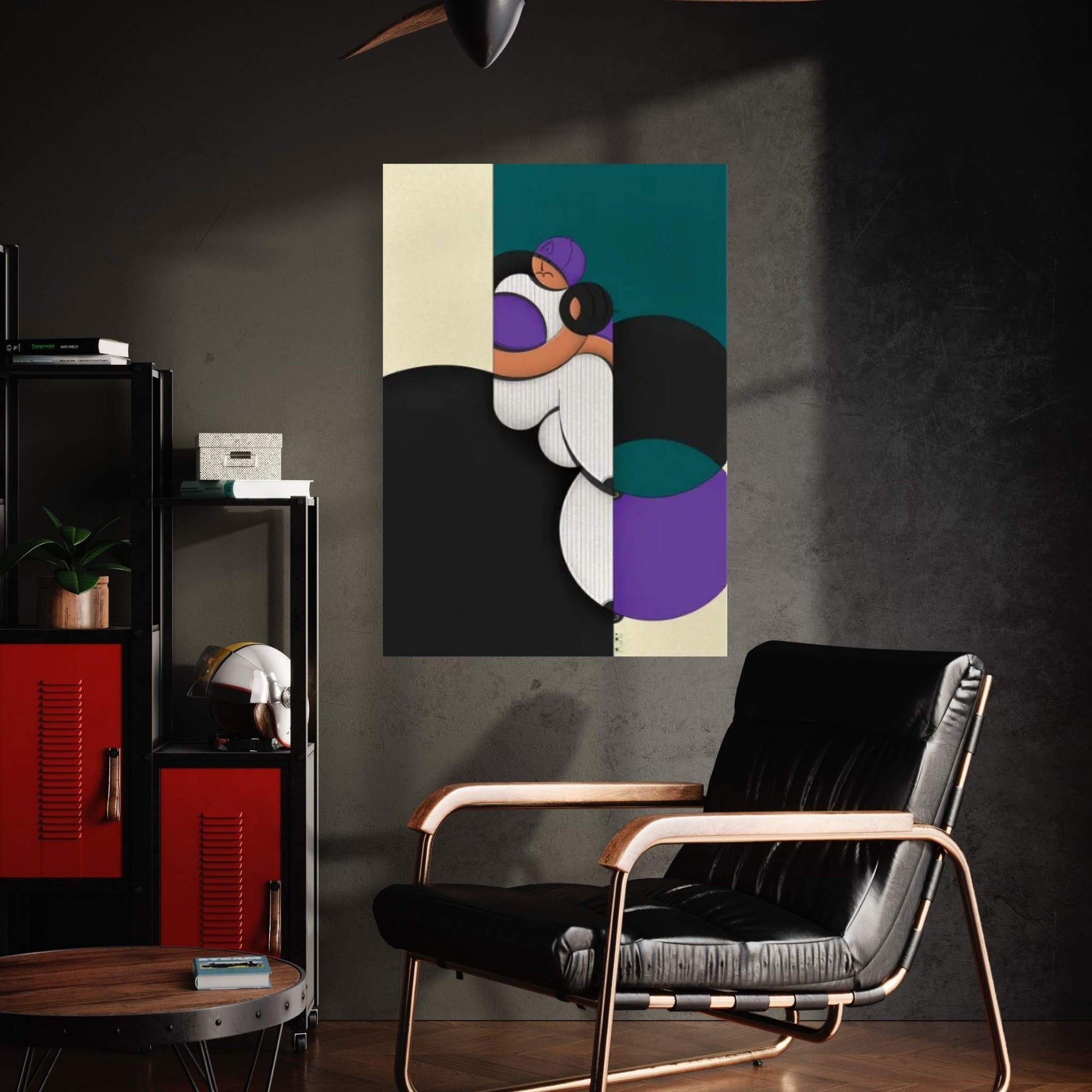 Randy Canvas Wall Art - Y Canvas