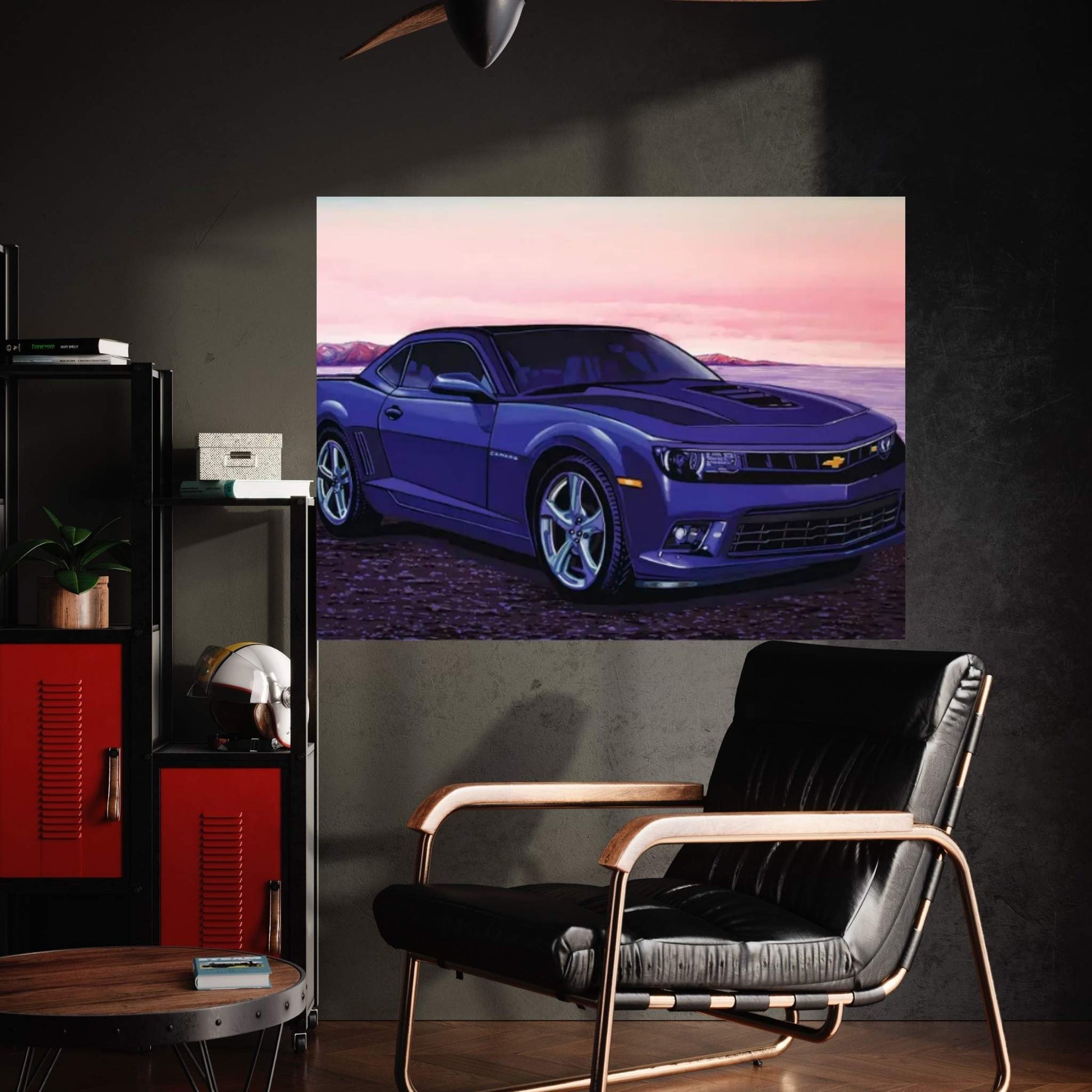 Chevrolet Camaro Car Canvas Wall Art - Y Canvas