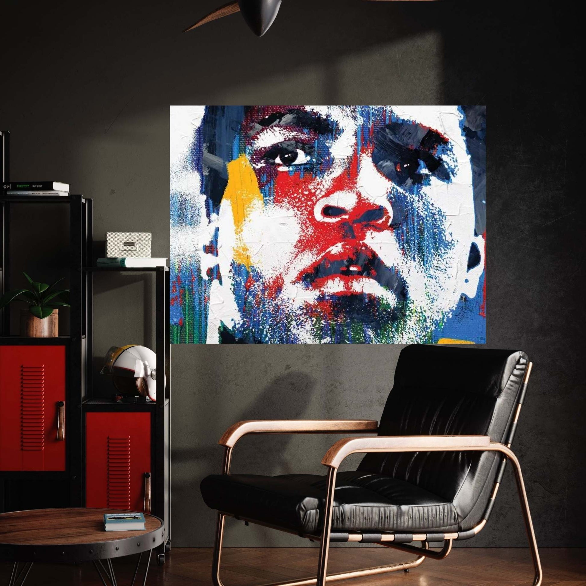 Mohammad Ali Canvas Wall Art - Y Canvas