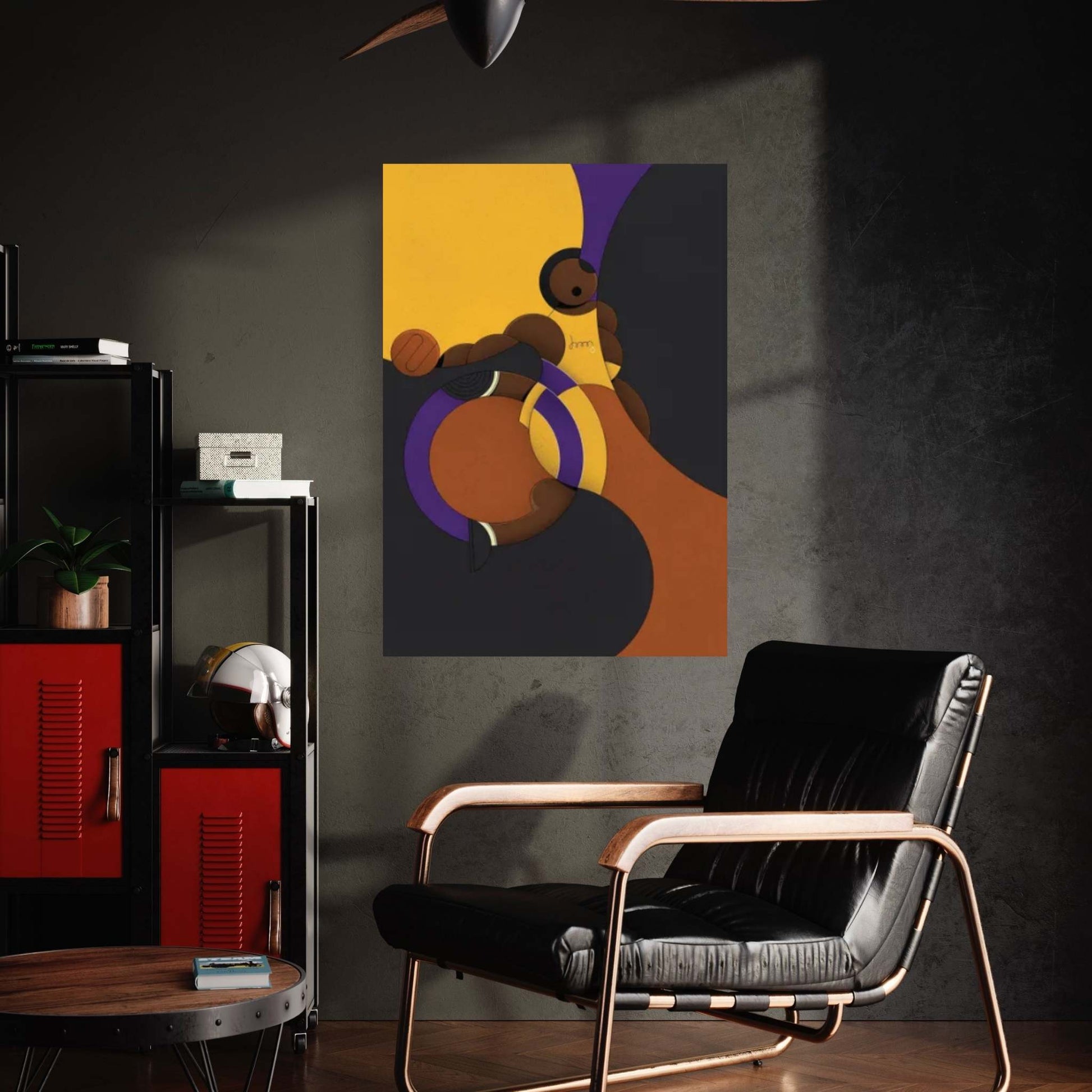 Kobe Canvas Wall Art - Y Canvas