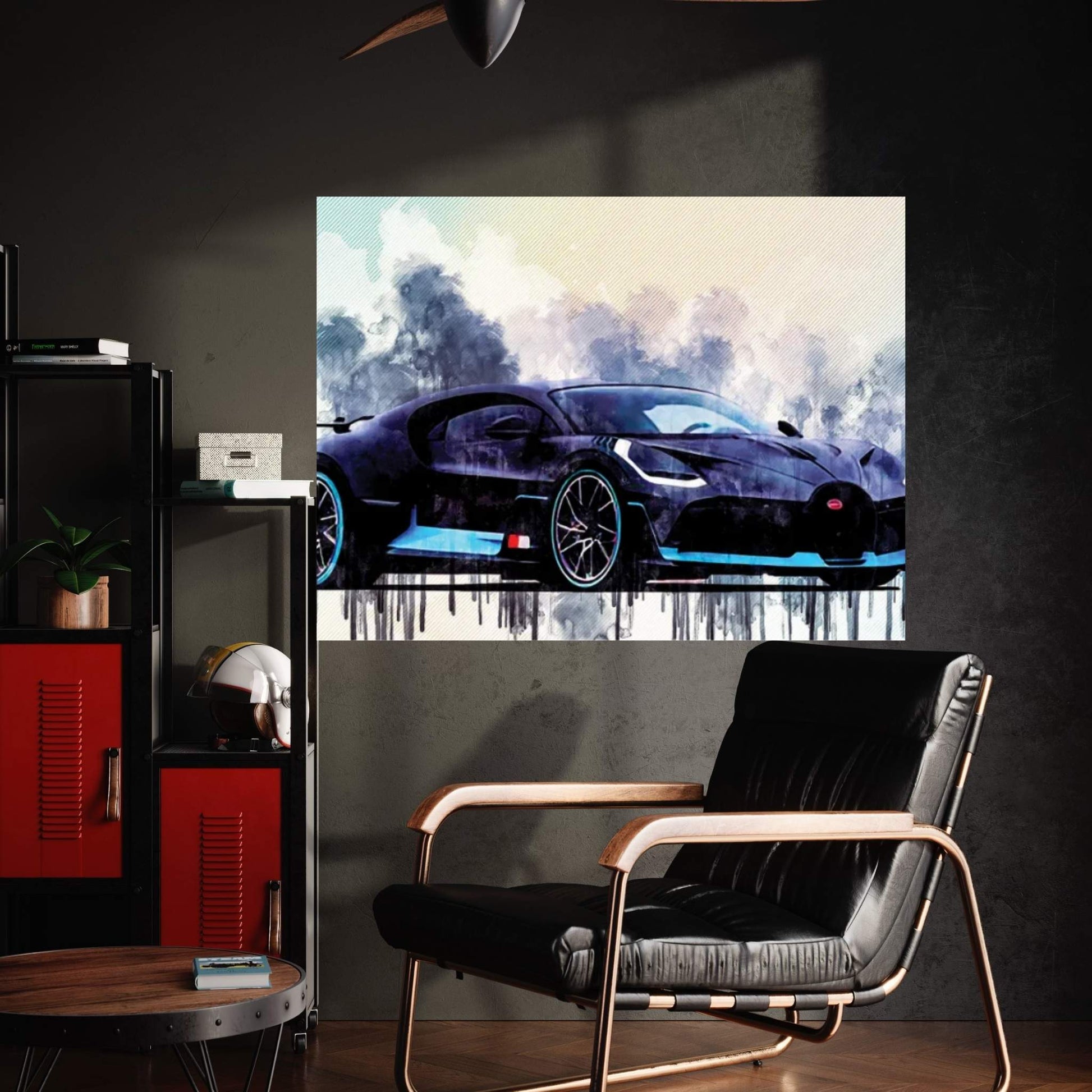 Bugatti Divo 2018 Supercar Hypercar Canvas Wall Art - Y Canvas