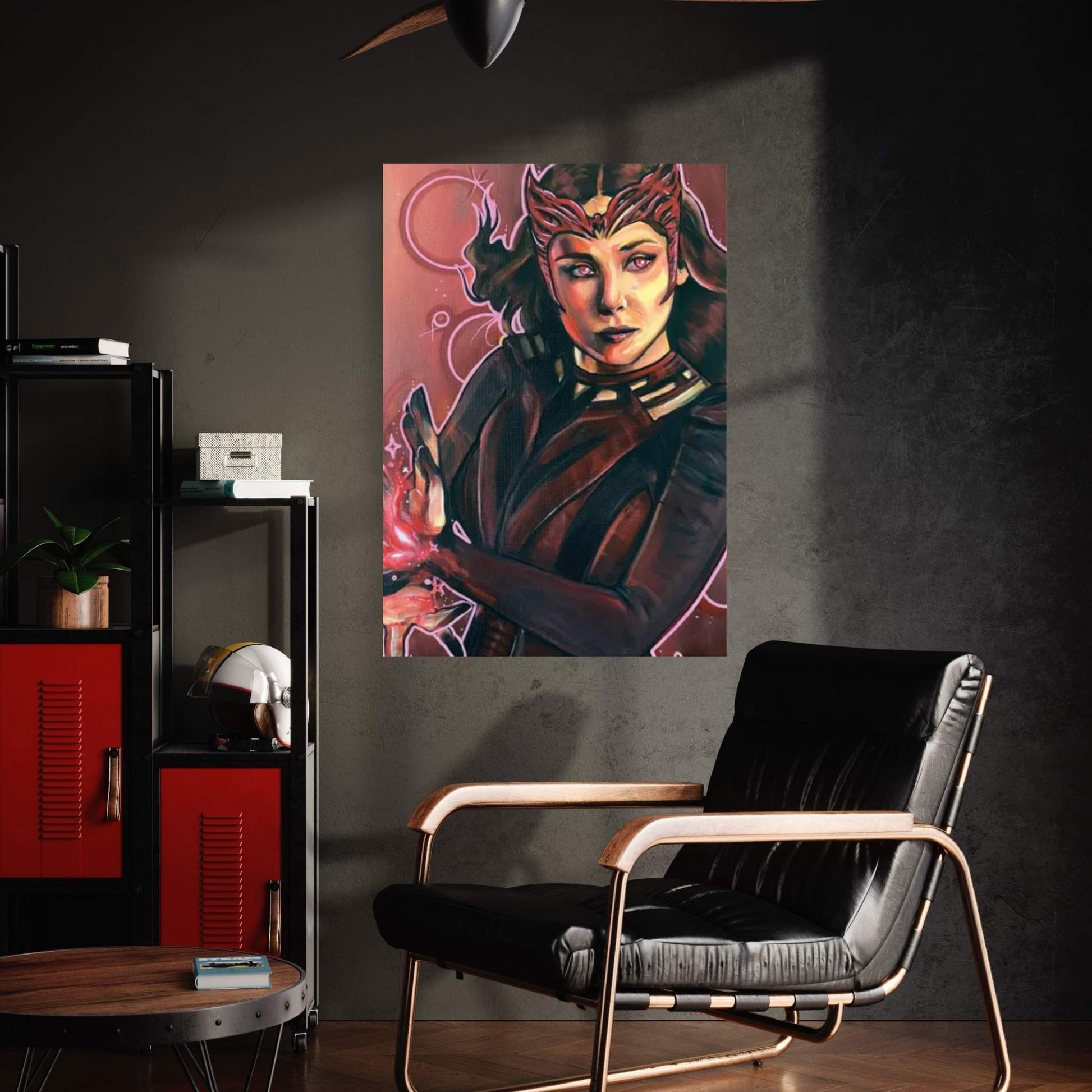 Scarlet Witch Canvas Wall Art - Y Canvas